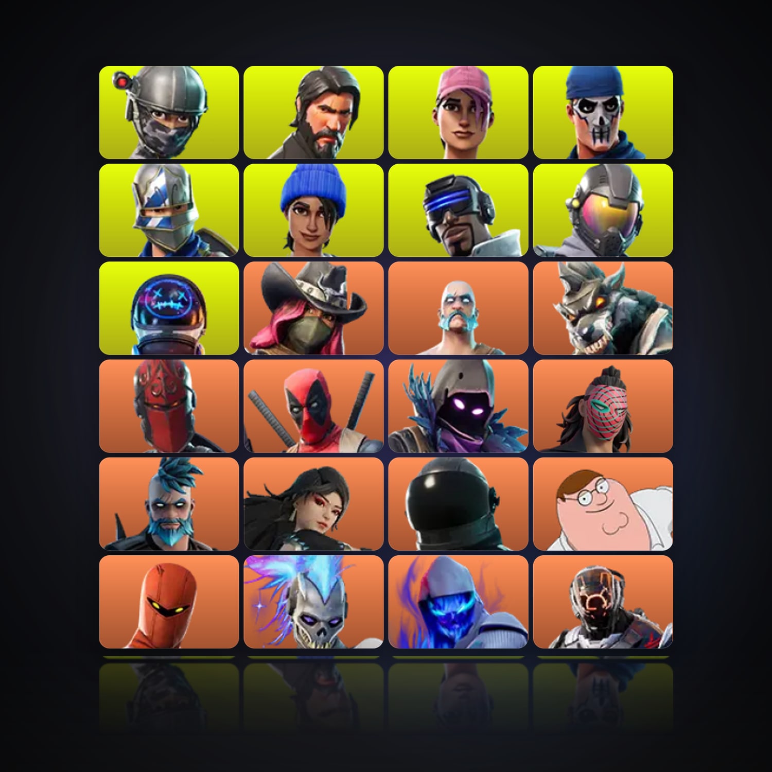 Fortnite | 155 Skins | 1.6K V-Bucks | Level 1973 | 174 Wins — HabibiAccounts