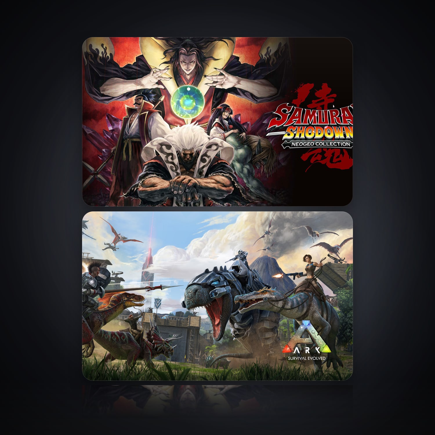 SAMURAI SHODOWN NEOGEO COLLECTION & ARK: Survival Evolved | 2 Games — HabibiAccounts