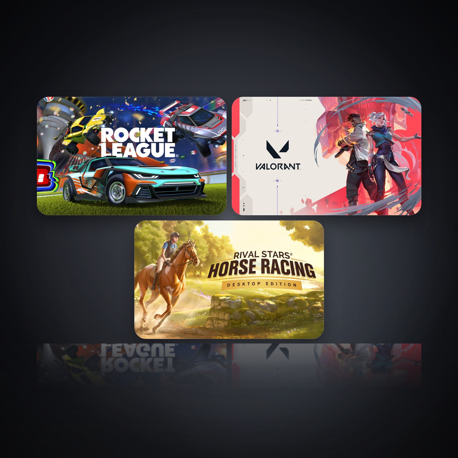 Rocket League & VALORANT | 3 Games — HabibiAccounts