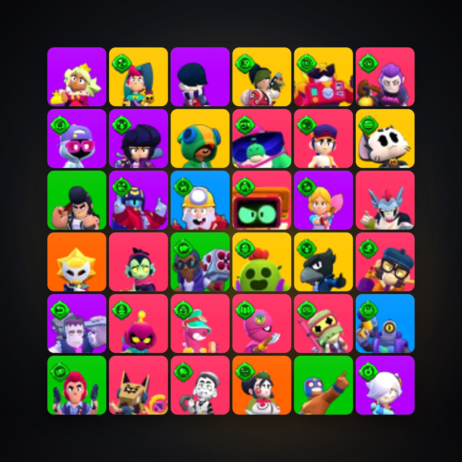 105 Brawlers | 50.1K Trophies — HabibiAccounts