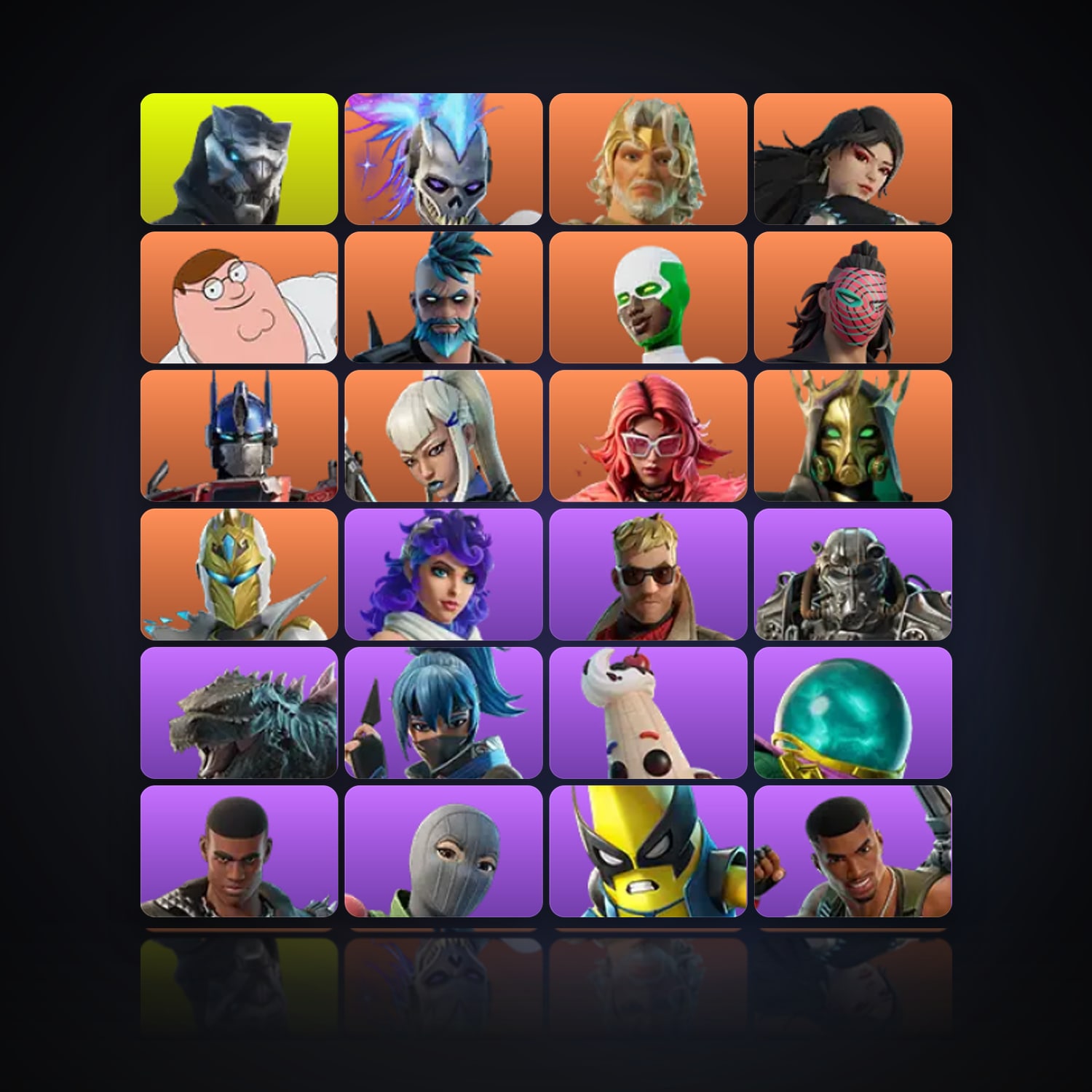 Fortnite | 114 Skins | 200 V-Bucks | Level 3387 | 249 Wins — HabibiAccounts