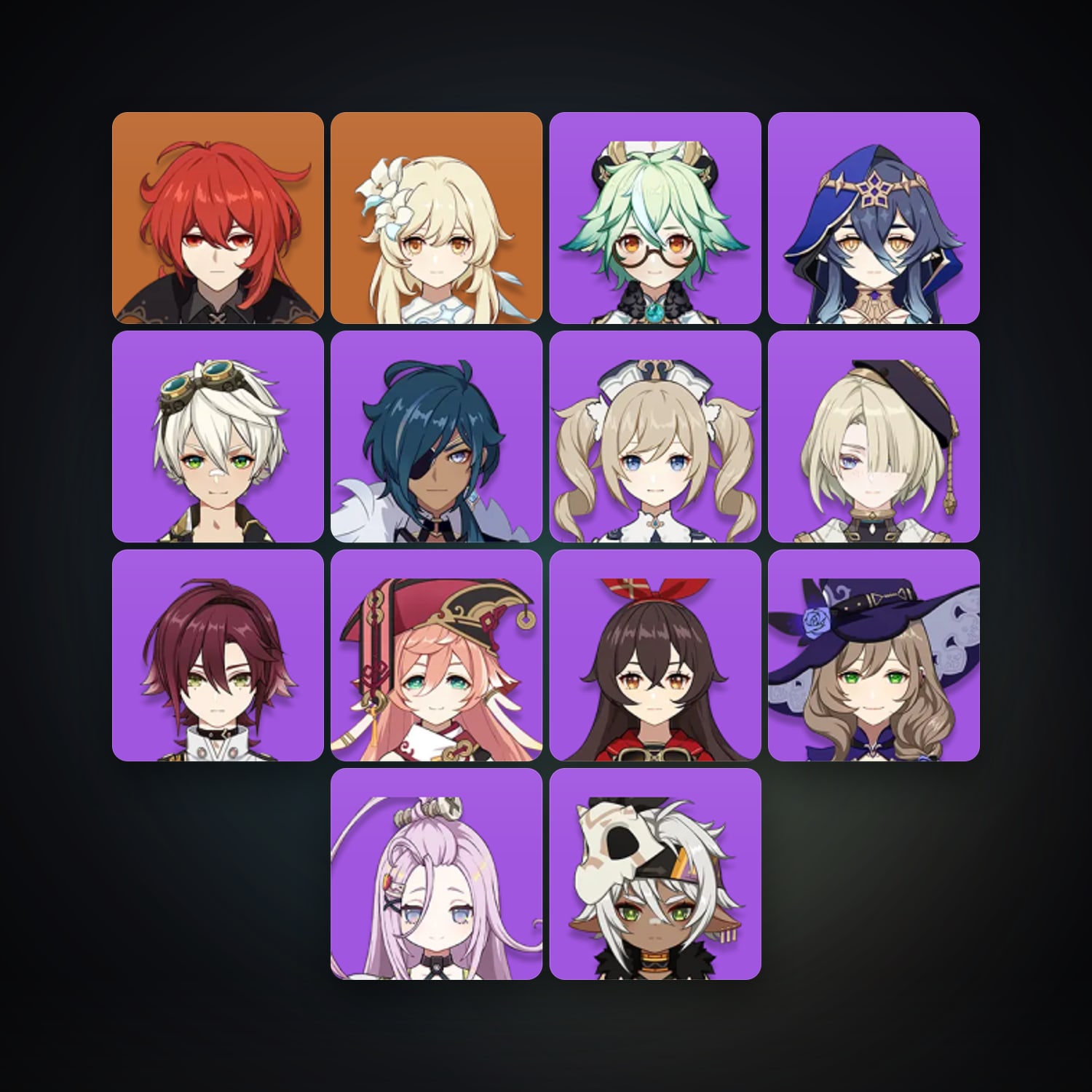 Genshin Impact | AR 21 | 14 Chars | 1× 5★ — HabibiAccounts