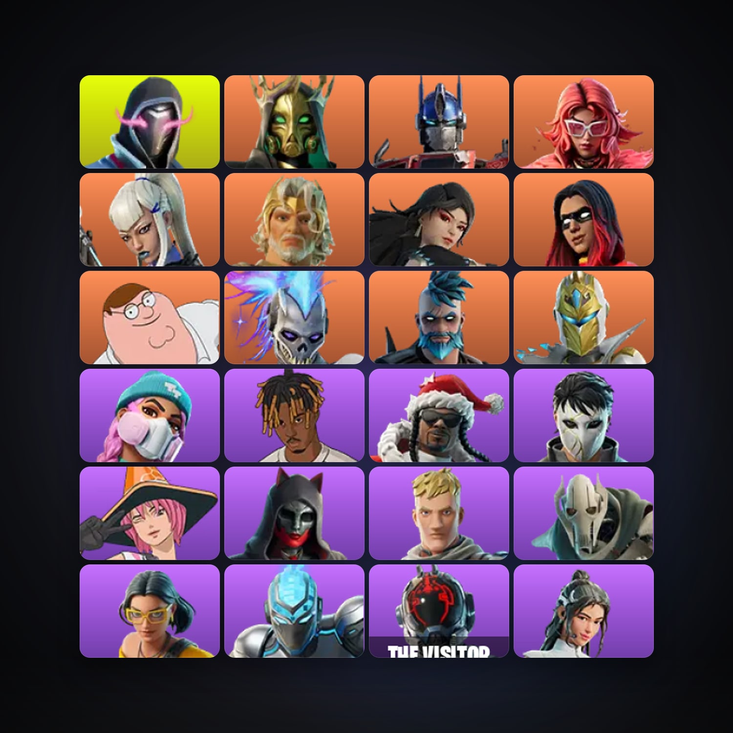 Fortnite | 144 Skins | 150 V-Bucks | Level 5223 | 1.1K Wins — HabibiAccounts
