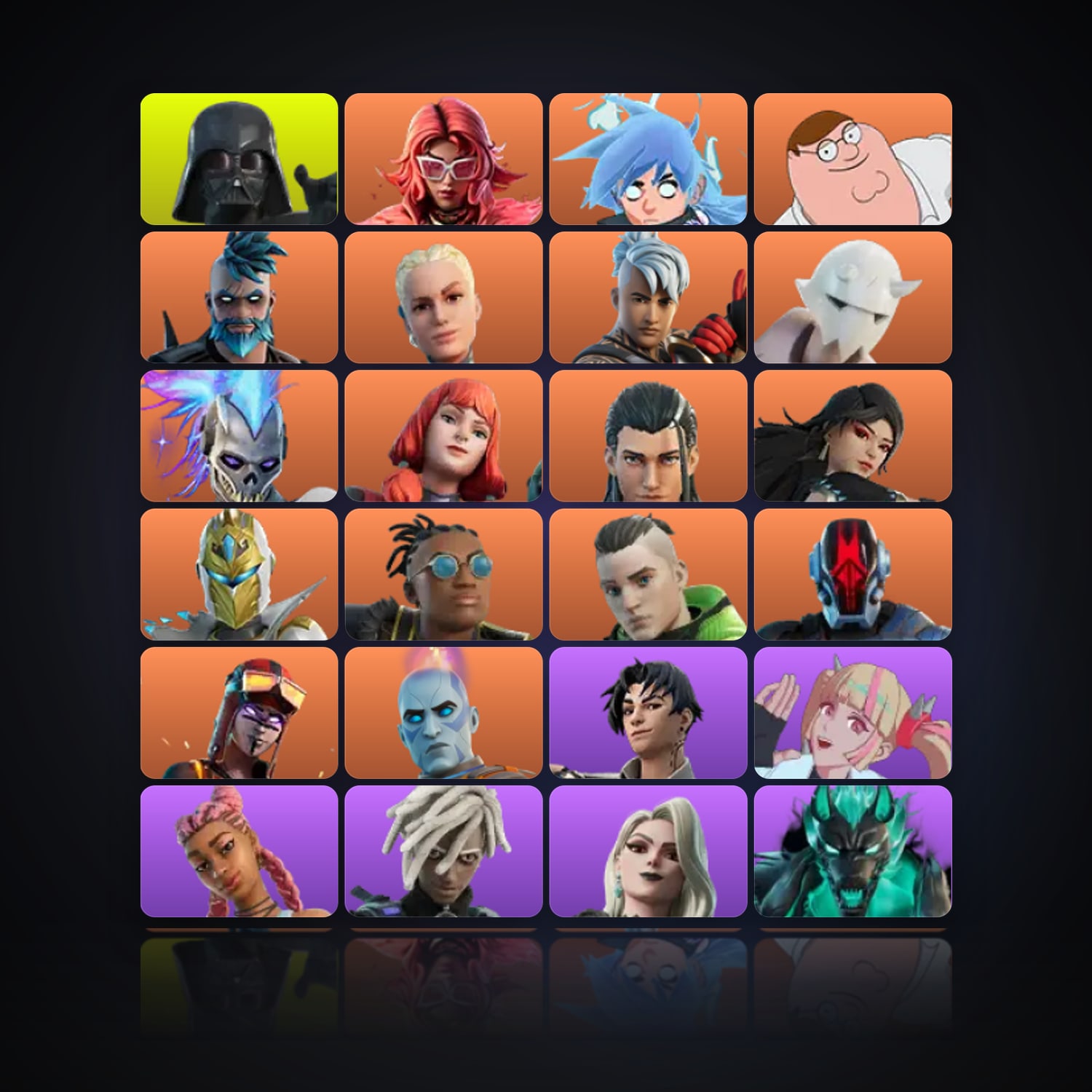 Fortnite | 110 Skins | Level 1607 | 213 Wins — HabibiAccounts
