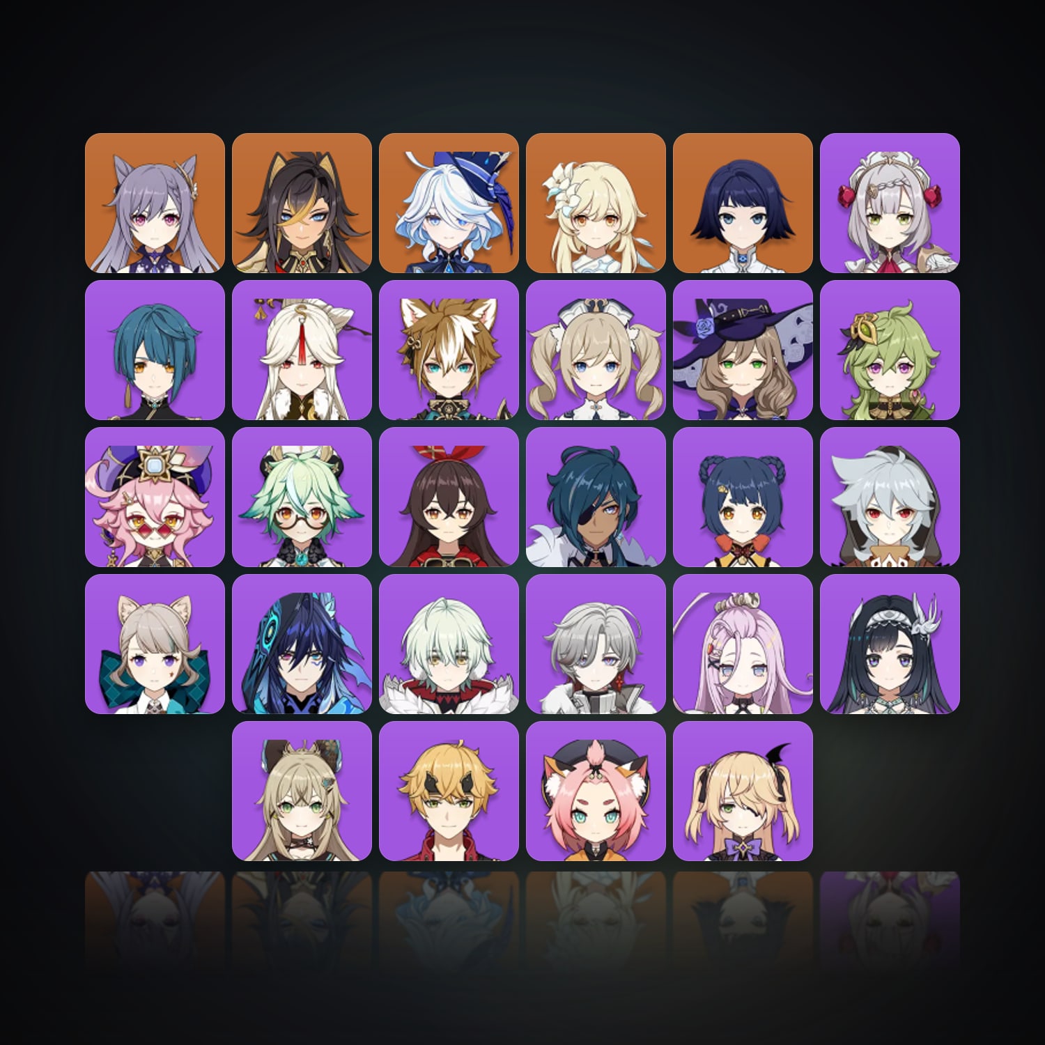 Genshin Impact | AR 40 | 28 Chars | 3× 5★ — HabibiAccounts