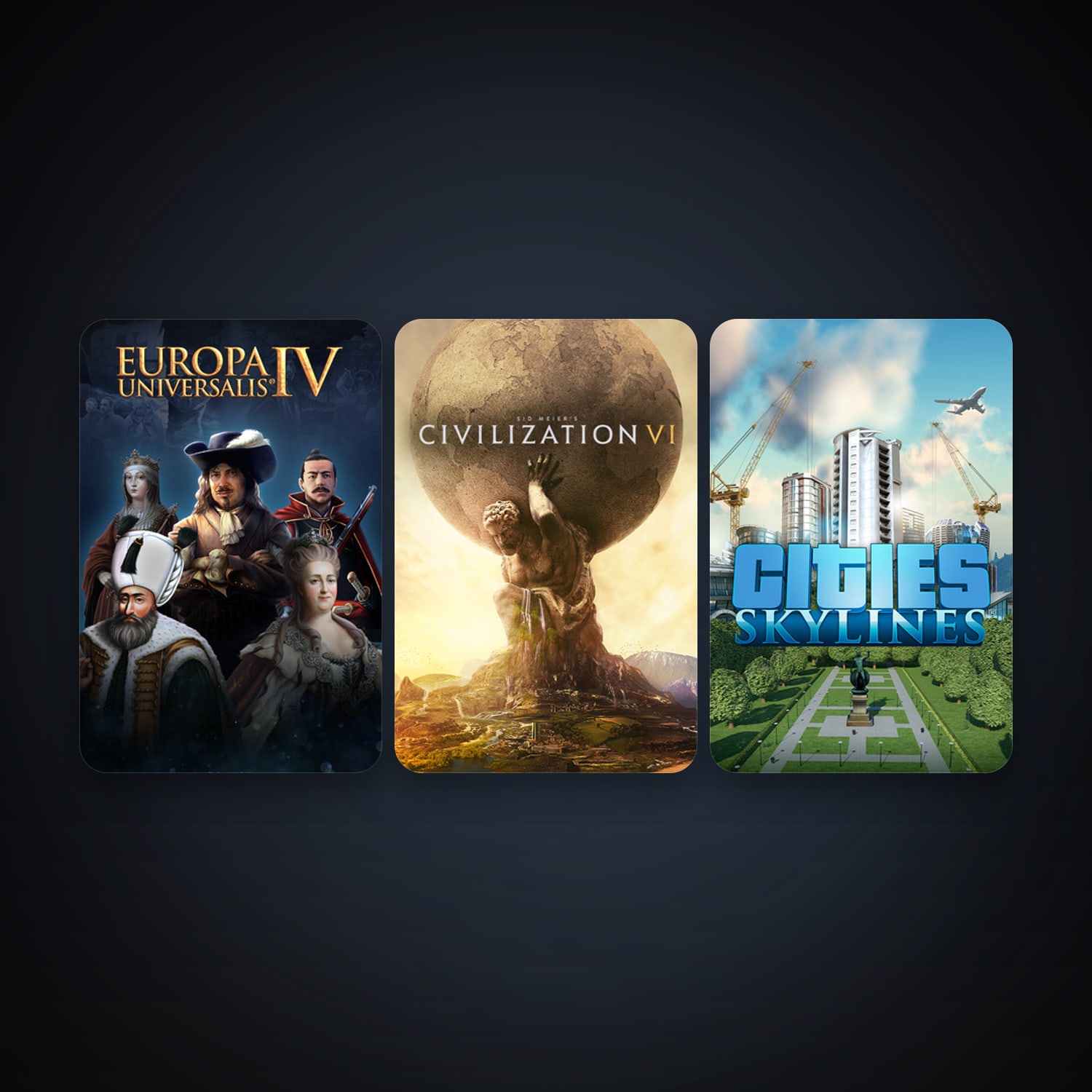Europa Universalis IV & Sid Meier's Civilization VI | Clean — HabibiAccounts