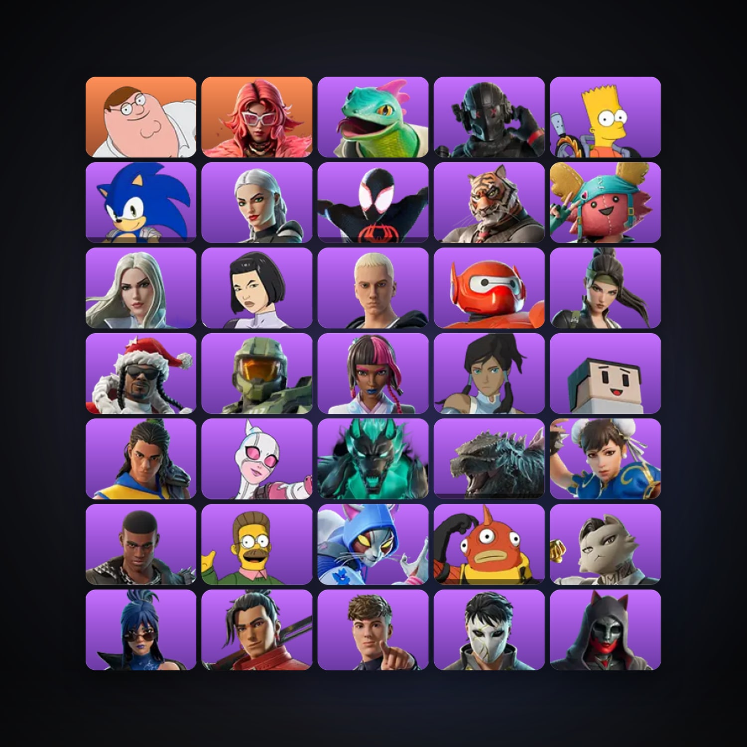 Fortnite | 83 Skins | 1K V-Bucks | Level 2417 | 181 Wins — HabibiAccounts