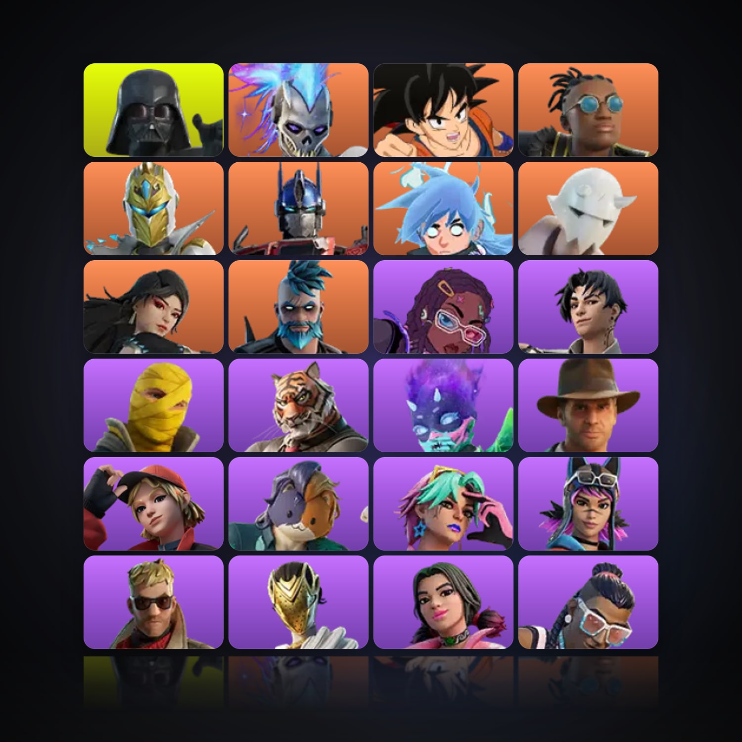 Fortnite | 59 Skins | 350 V-Bucks | Level 1328 | 118 Wins — HabibiAccounts