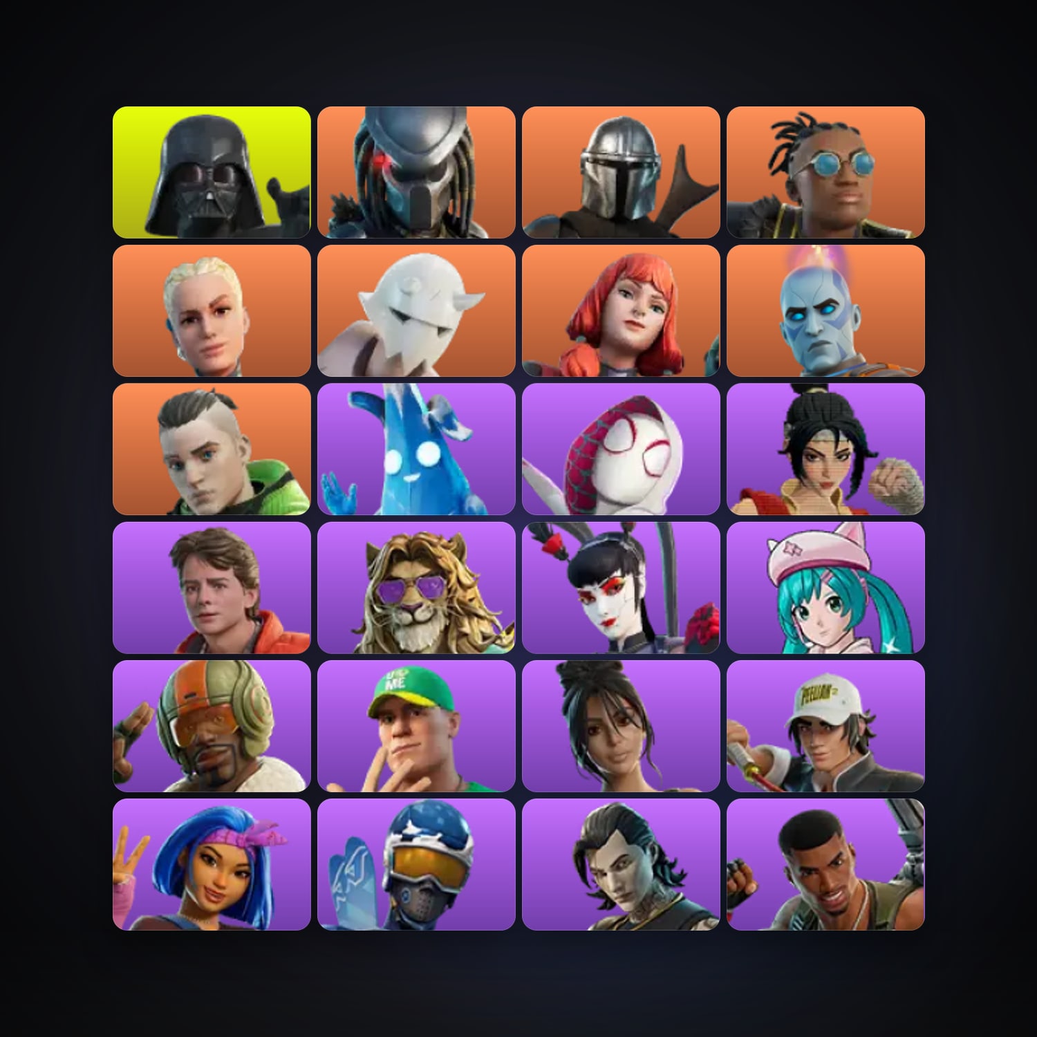 Fortnite | 117 Skins | 1.5K V-Bucks | Level 1805 | 189 Wins — HabibiAccounts