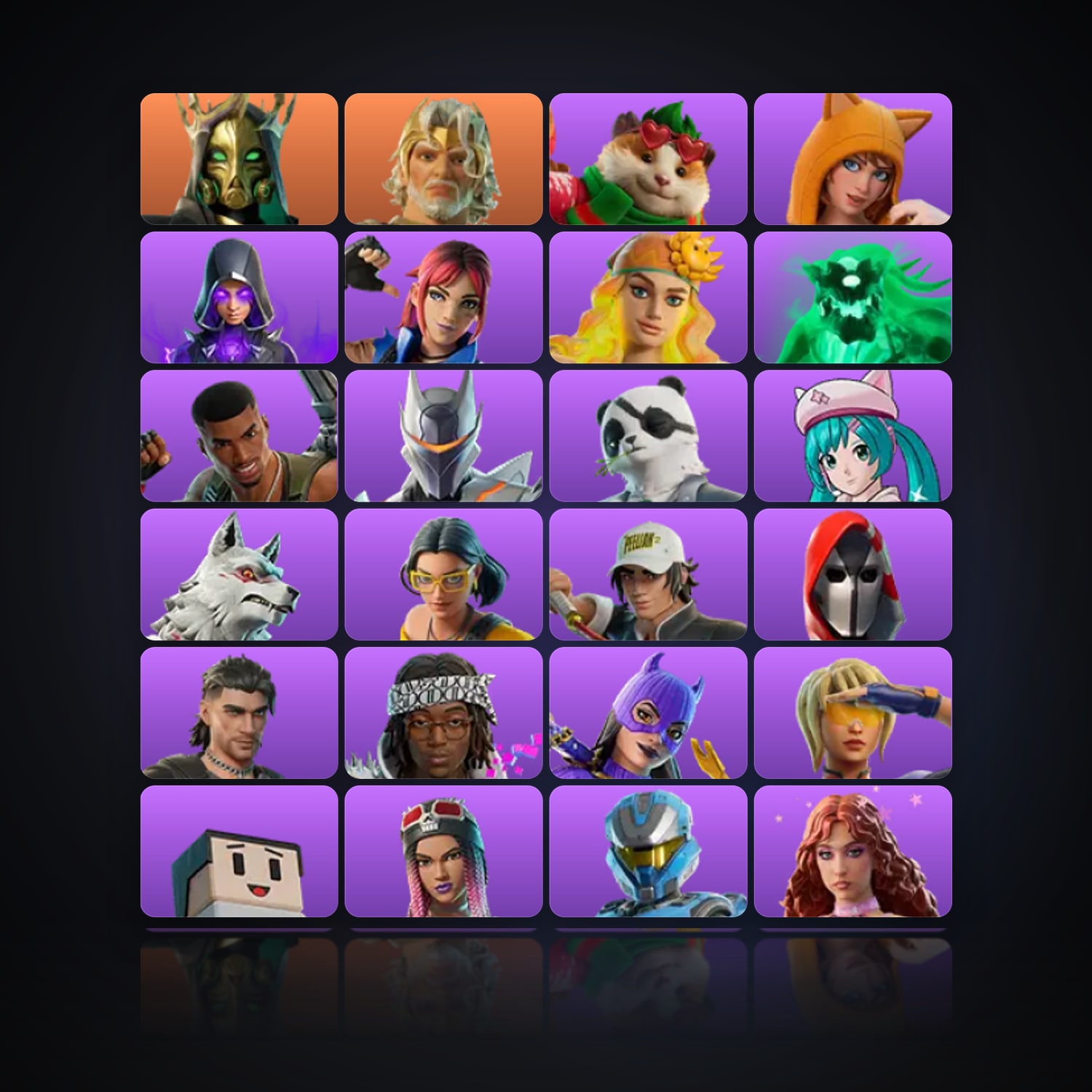 Fortnite | 123 Skins | 100 V-Bucks | Level 1376 | 70 Wins — HabibiAccounts