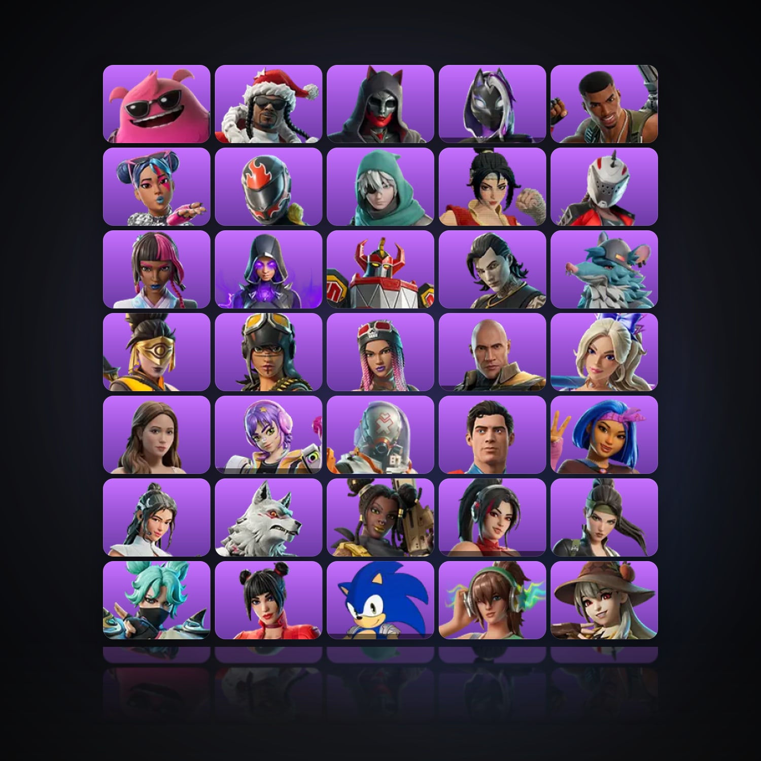 Fortnite | 147 Skins | 100 V-Bucks | Level 4419 | 534 Wins — HabibiAccounts