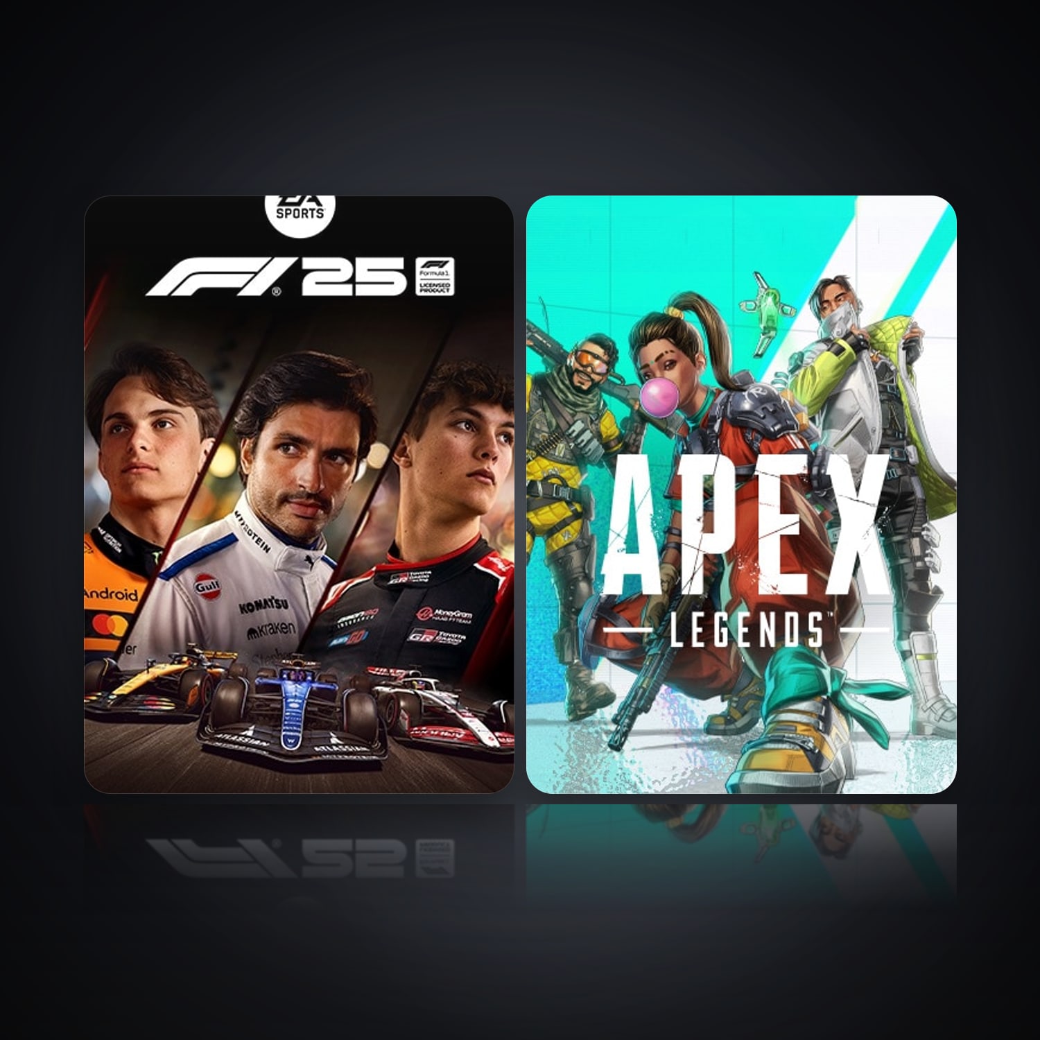 F1 25 & Apex Legends | 2 Games | Apex Lvl 12 — HabibiAccounts