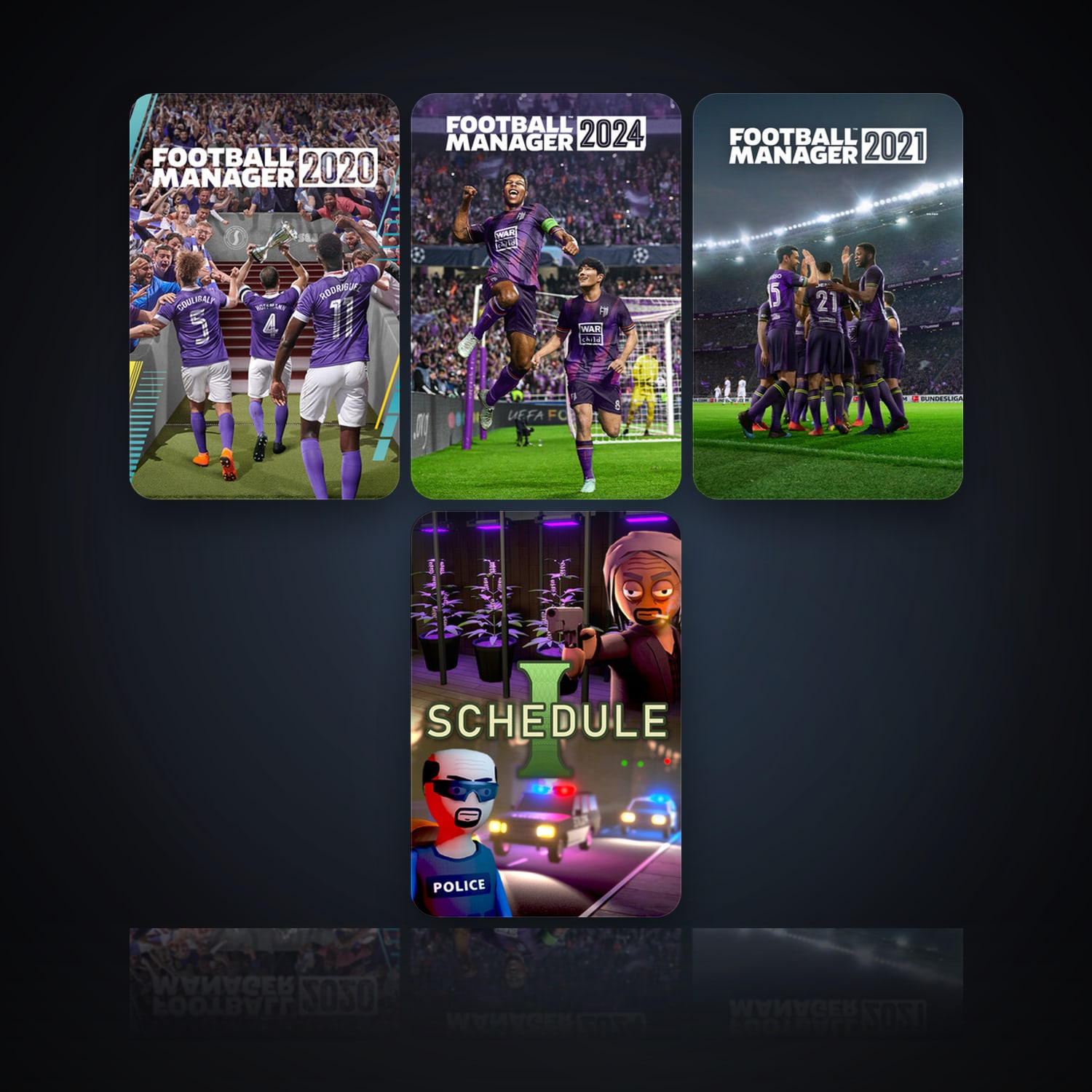 Football Manager 26 & Football Manager 2020 | 12 Games | Clean — HabibiAccounts