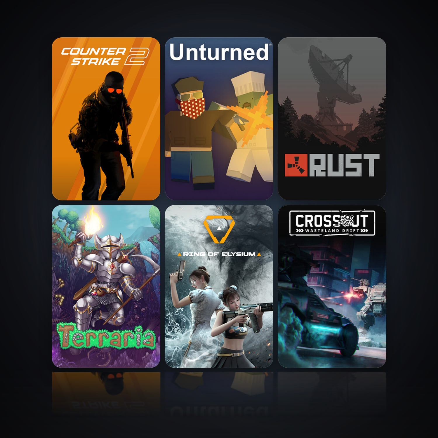CS2 Prime & Unturned | 10 Games | Clean — HabibiAccounts