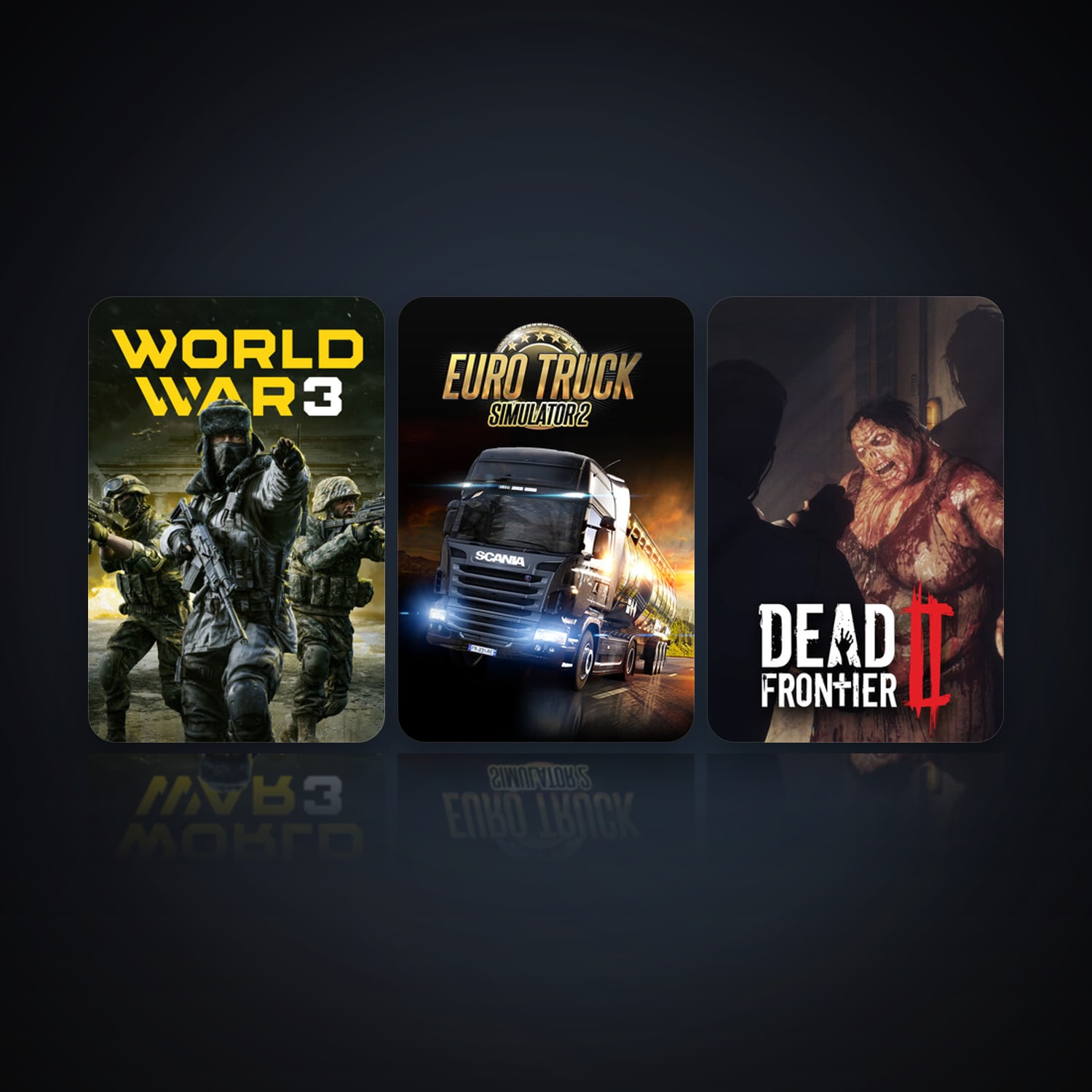 هالحساب ستيم فلين، Free CS2 (No Prime) وEuro Truck Simulator 2، 5 لعبة، صامد واضح — HabibiAccounts