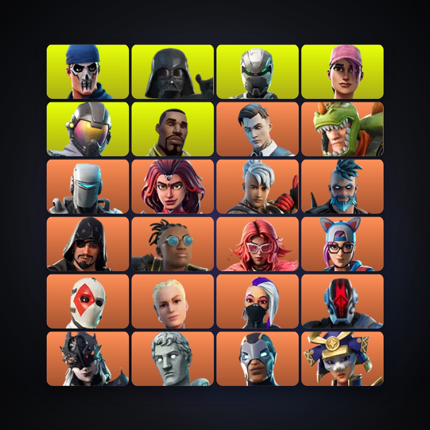 Fortnite | 282 Skins | 450 V-Bucks | Level 2379 | 229 Wins — HabibiAccounts