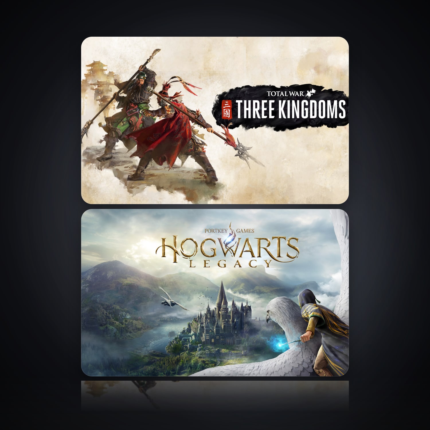 Total War: THREE KINGDOMS & Hogwarts Legacy | 2 Games — HabibiAccounts