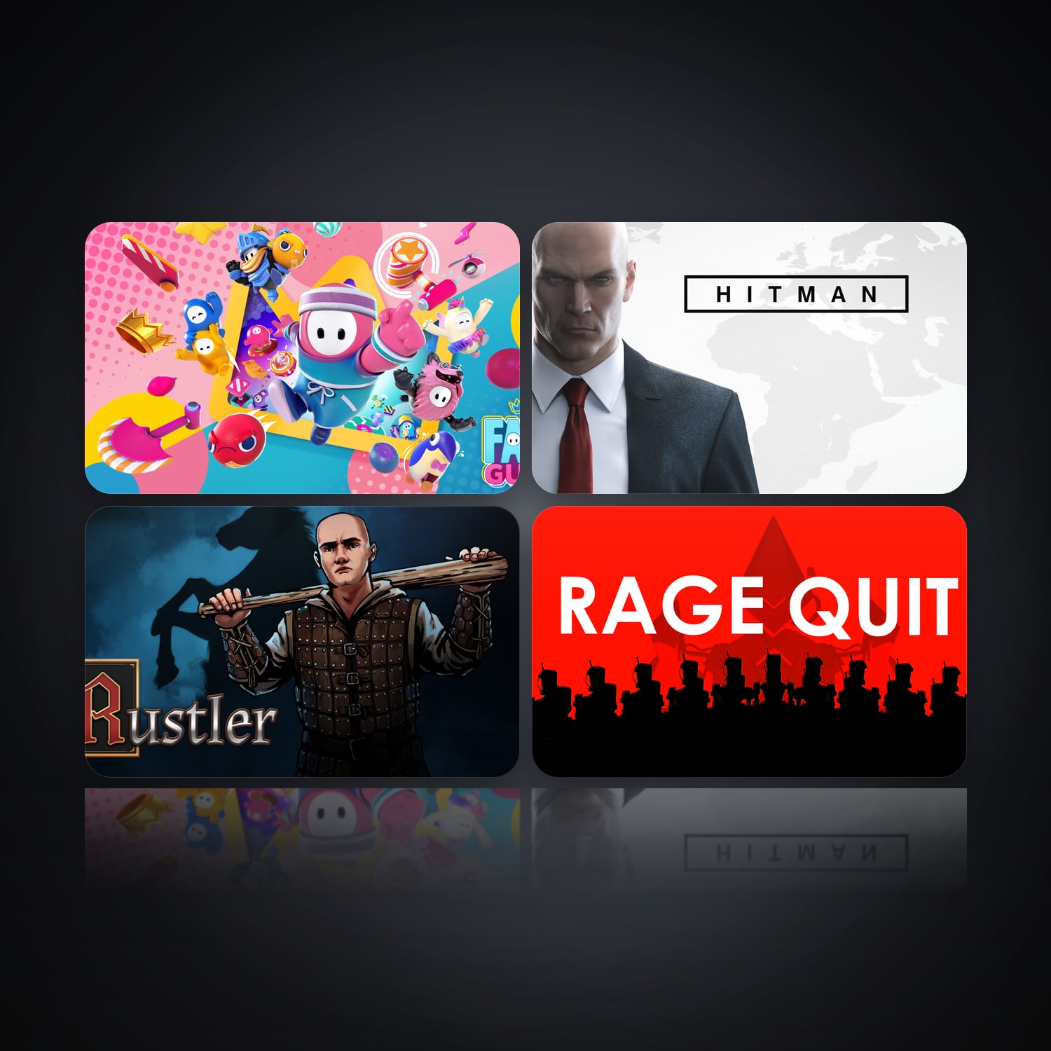 Fall Guys & HITMAN | 4 Games — HabibiAccounts