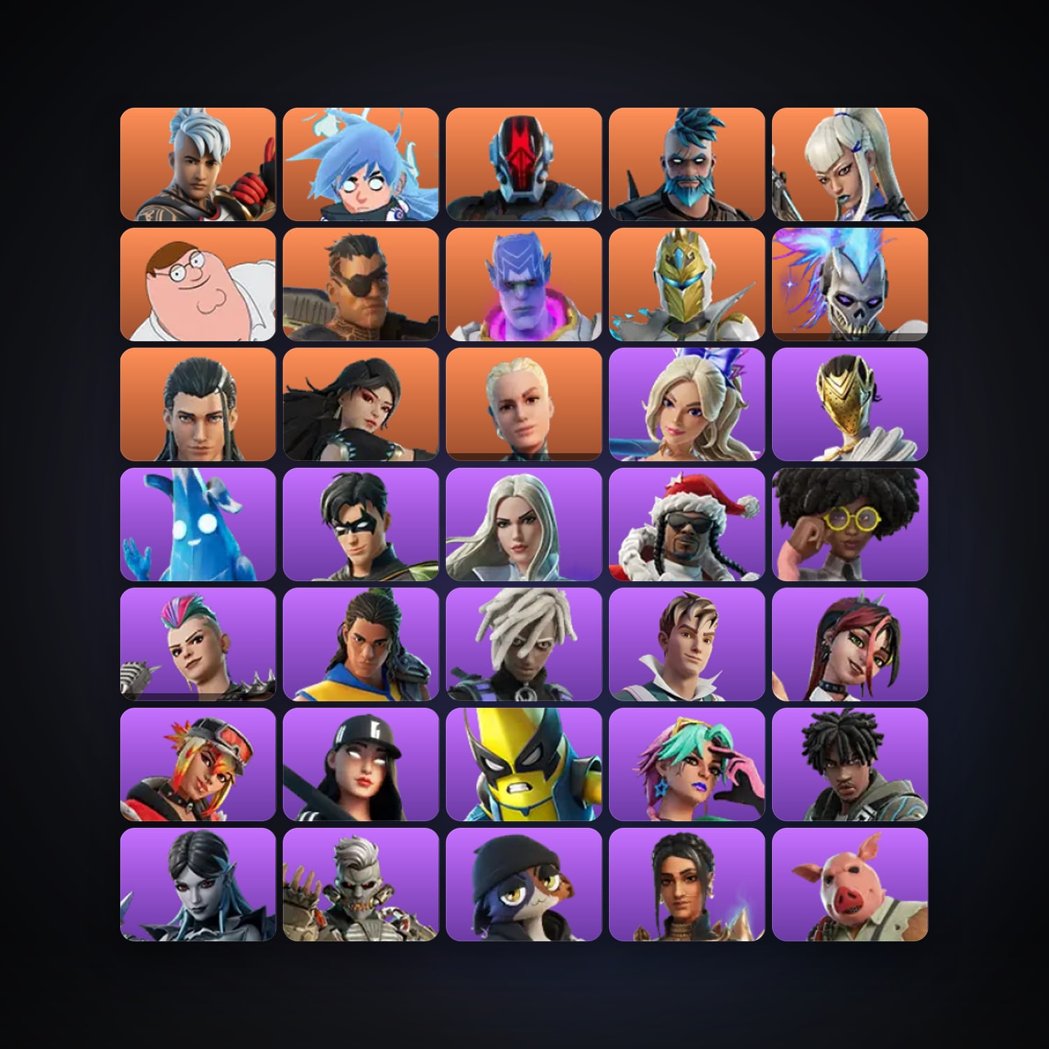 Fortnite | 98 Skins | 750 V-Bucks | Level 1434 | 81 Wins — HabibiAccounts