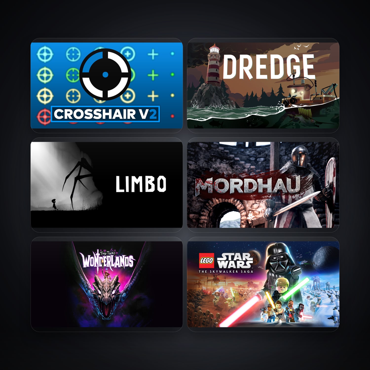 هالحساب إبك فيه Crosshair V2 وDREDGE، VN، 23 ألعاب — HabibiAccounts