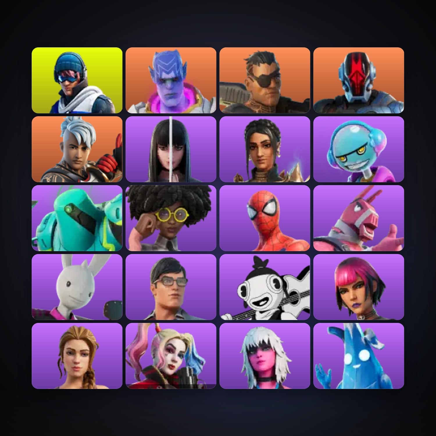Fortnite | 23 Skins | 850 V-Bucks | Level 474 | 46 Wins — HabibiAccounts