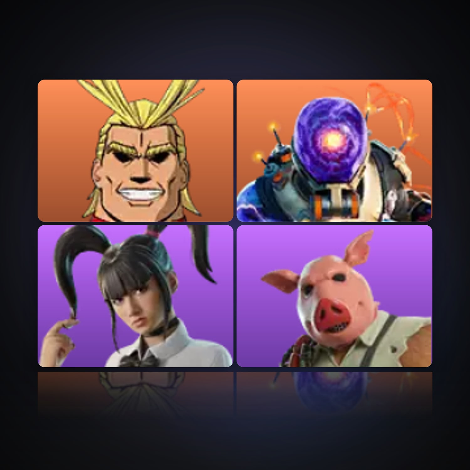 Fortnite | 4 Skins | 100 V-Bucks | Level 323 | 18 Wins — HabibiAccounts