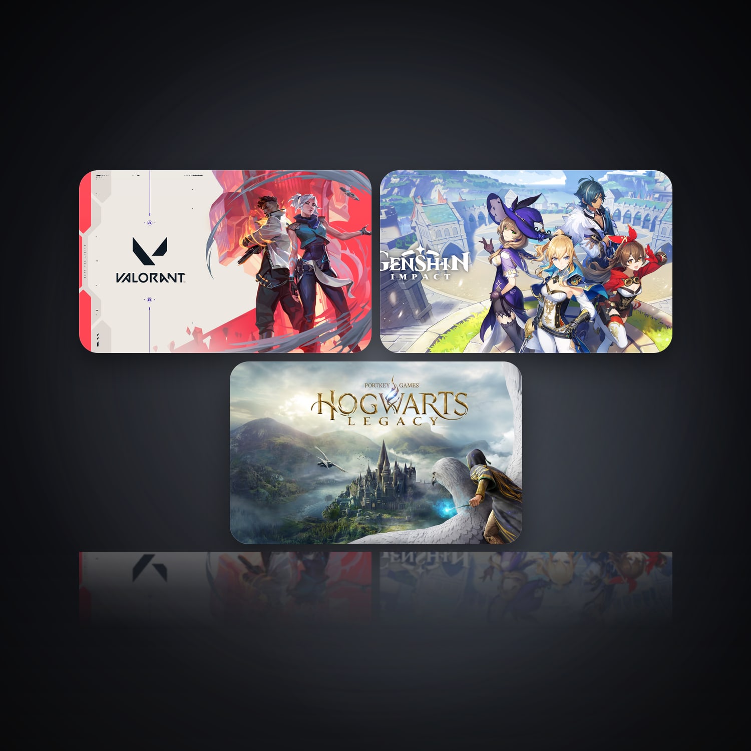 VALORANT & Genshin Impact | 3 Games — HabibiAccounts