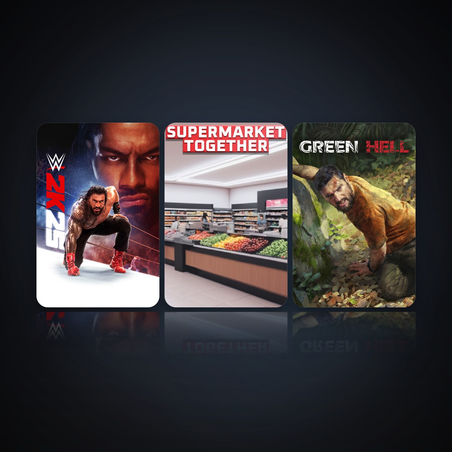 WWE 2K25 & Free CS2 (No Prime) | Clean — HabibiAccounts