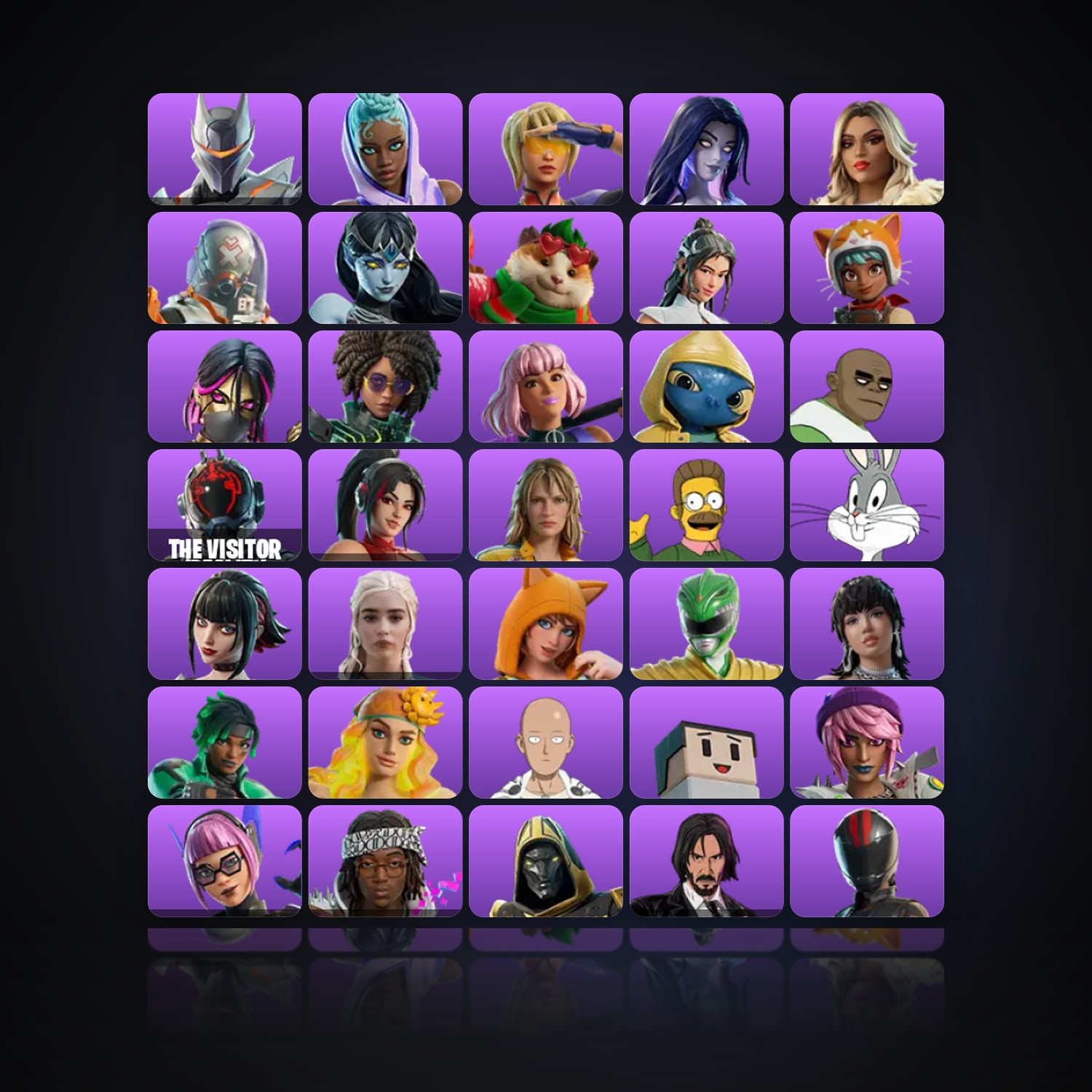 Fortnite | 137 Skins | 100 V-Bucks | Level 1772 | 79 Wins — HabibiAccounts