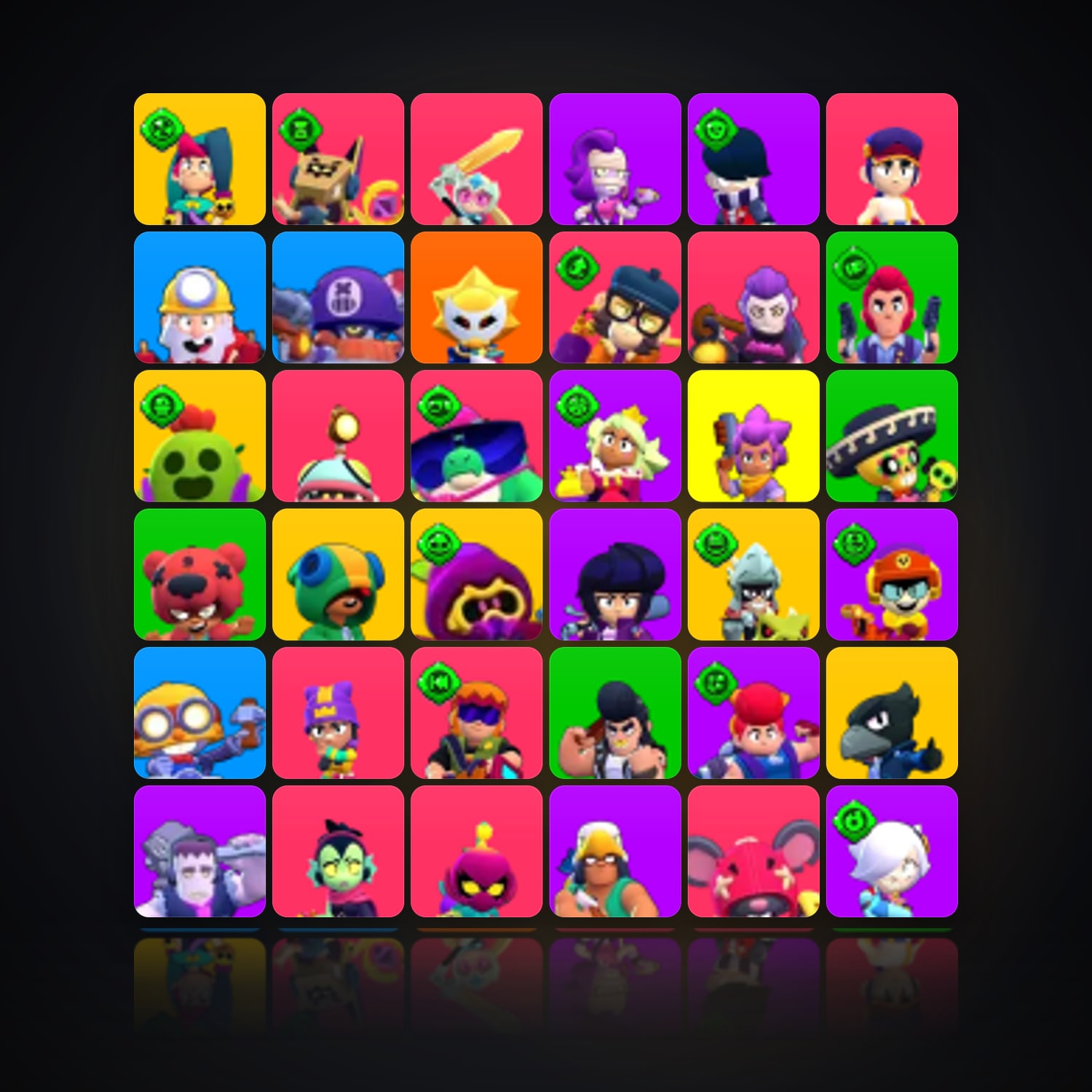 101 Brawlers | 36K Trophies — HabibiAccounts