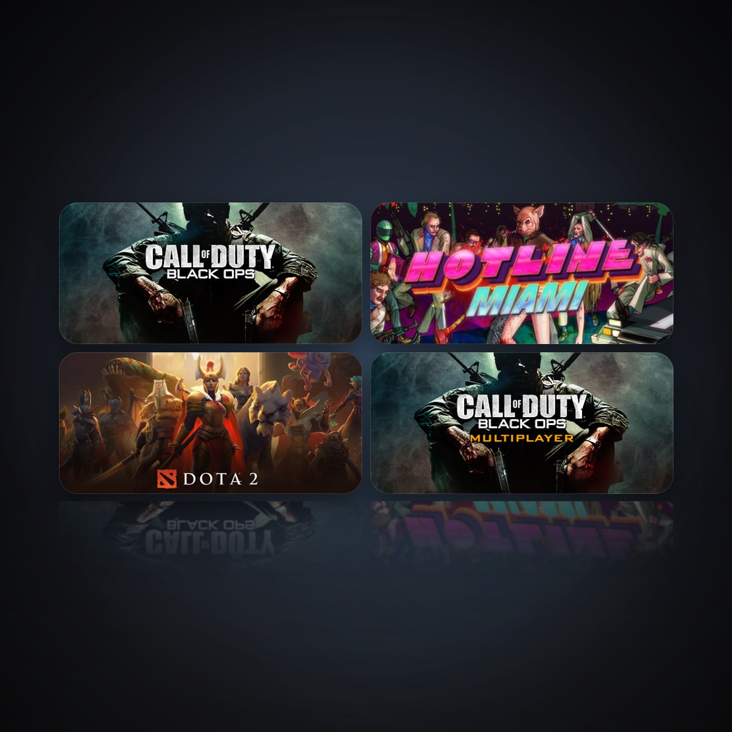 Call of Duty: Black Ops & Hotline Miami | Clean — HabibiAccounts