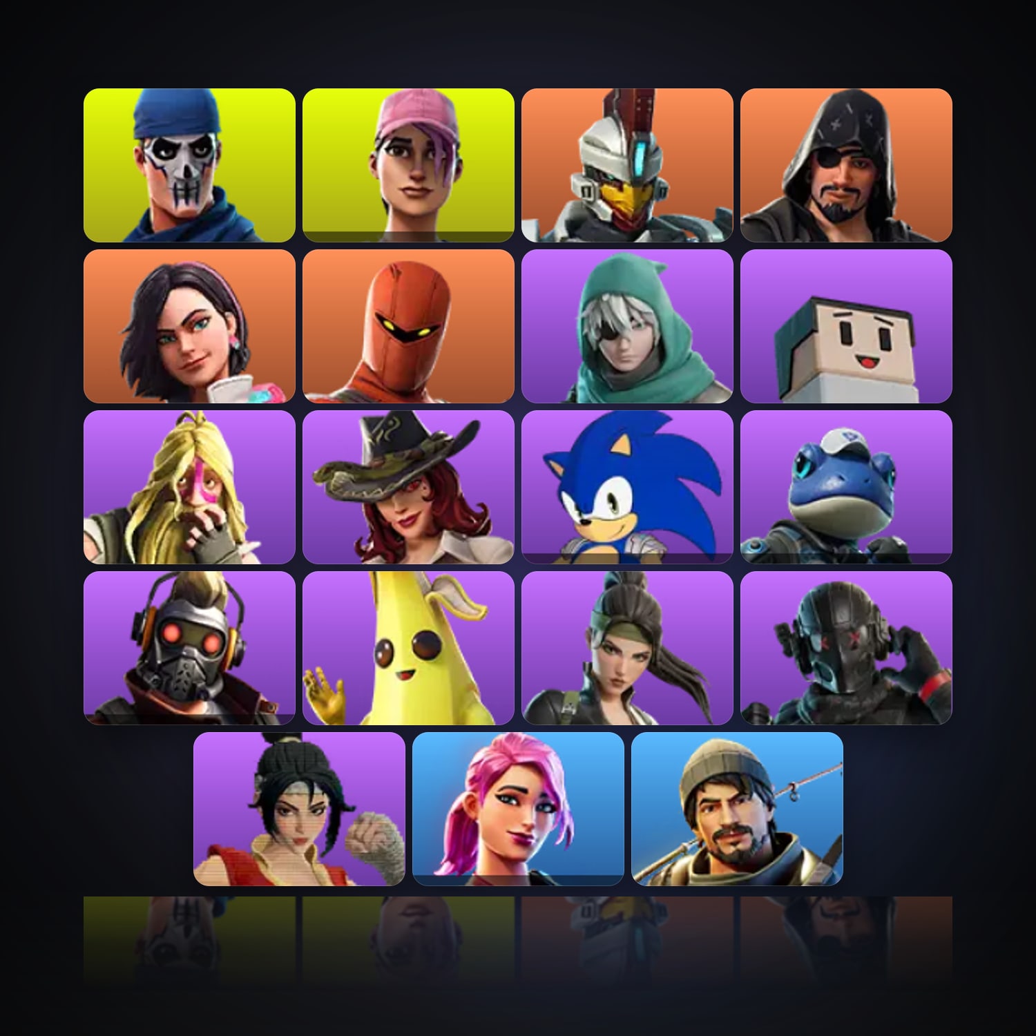 Fortnite | 19 Skins | 1.6K V-Bucks | Level 226 | 13 Wins — HabibiAccounts
