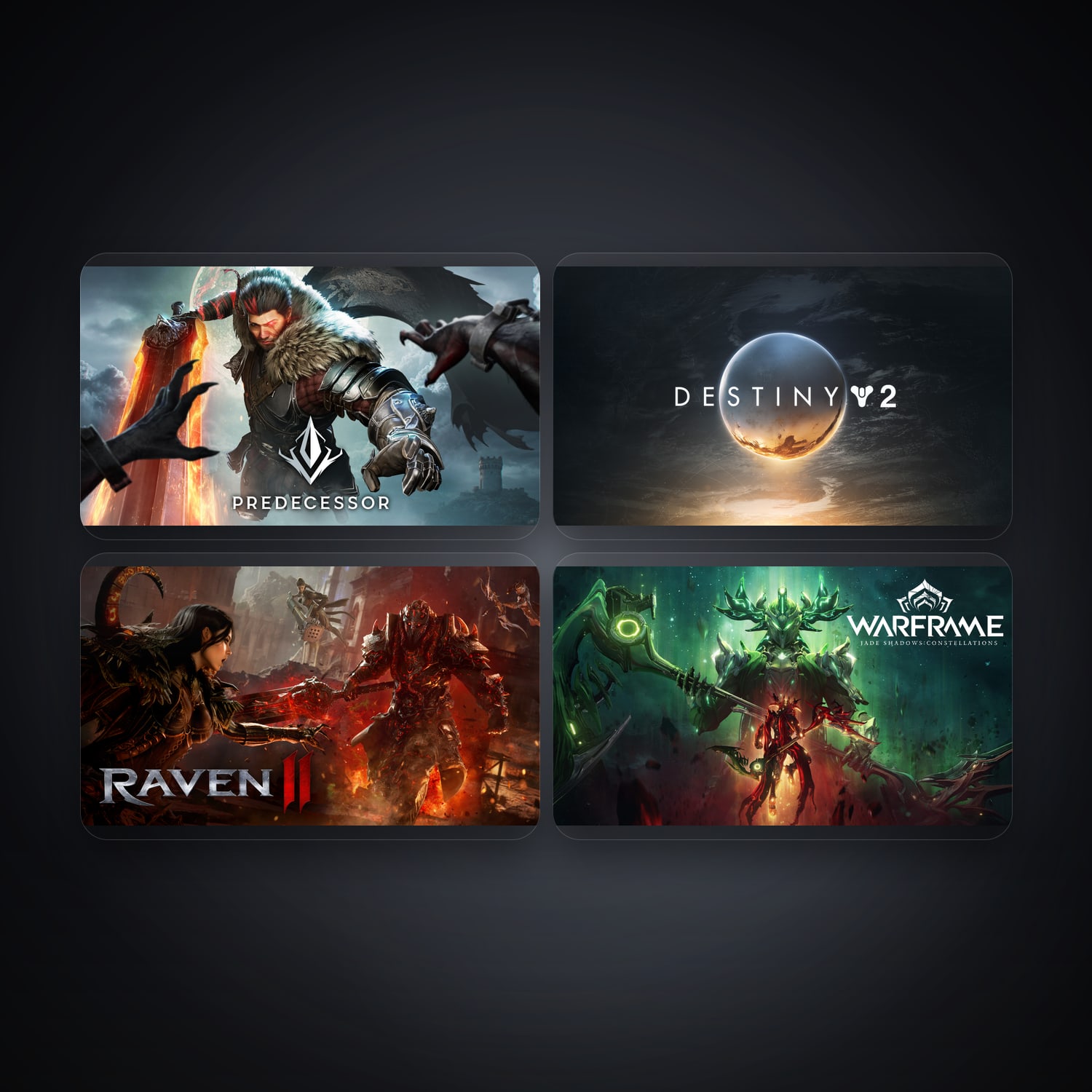 Epic Predecessor + Destiny 2 — IN — 5 games — HabibiAccounts