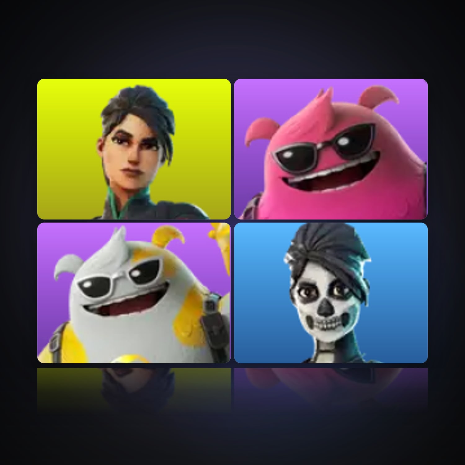 Fortnite | 4 Skins | 200 V-Bucks | Level 95 | 5 Wins — HabibiAccounts