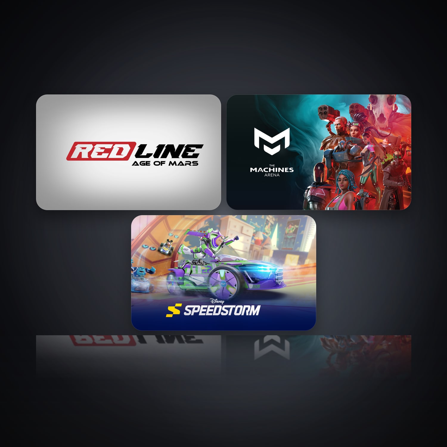 Redline & The Machines Arena | 3 Games — HabibiAccounts