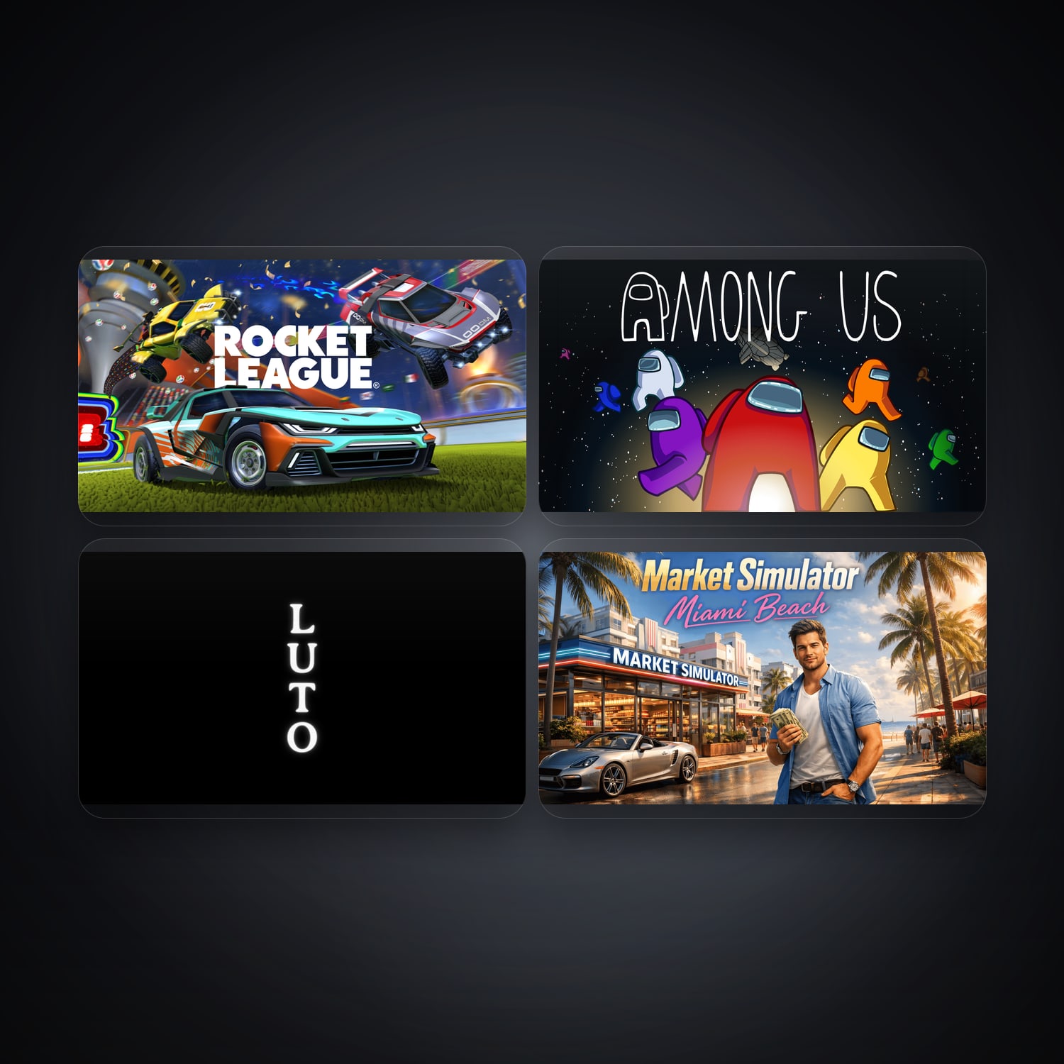 Rocket League & Among Us | 5 Games — HabibiAccounts