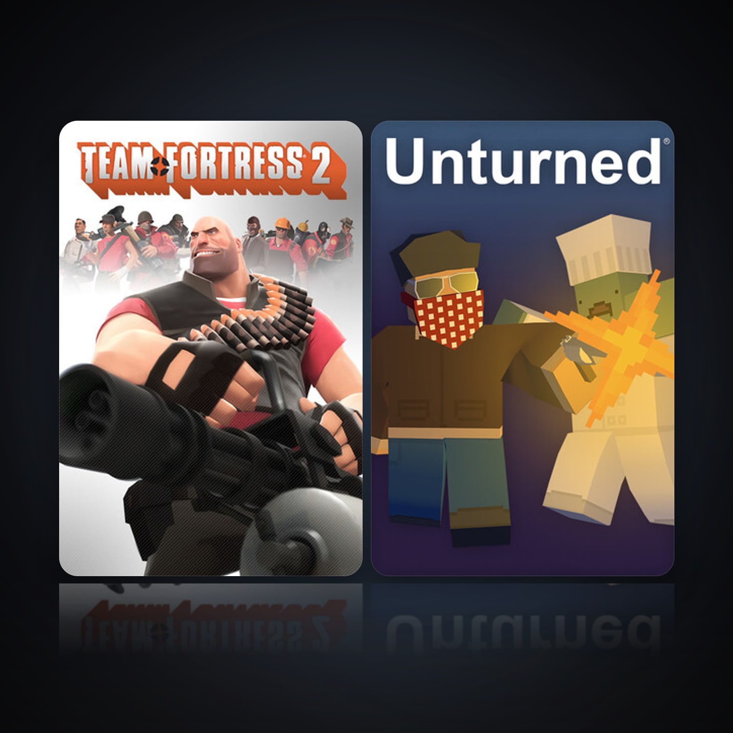 Team Fortress 2 & Unturned — HabibiAccounts
