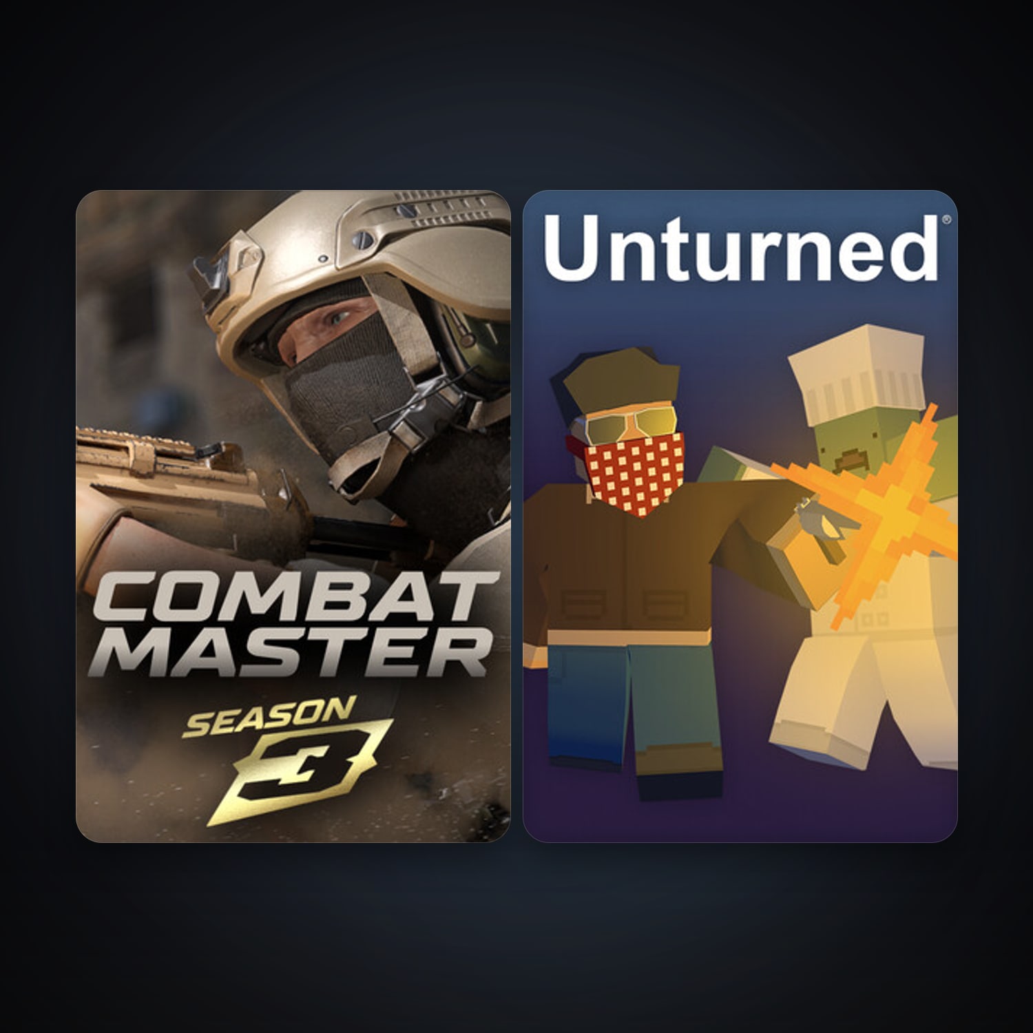 Combat Master: Season 1 & Unturned | Clean — HabibiAccounts