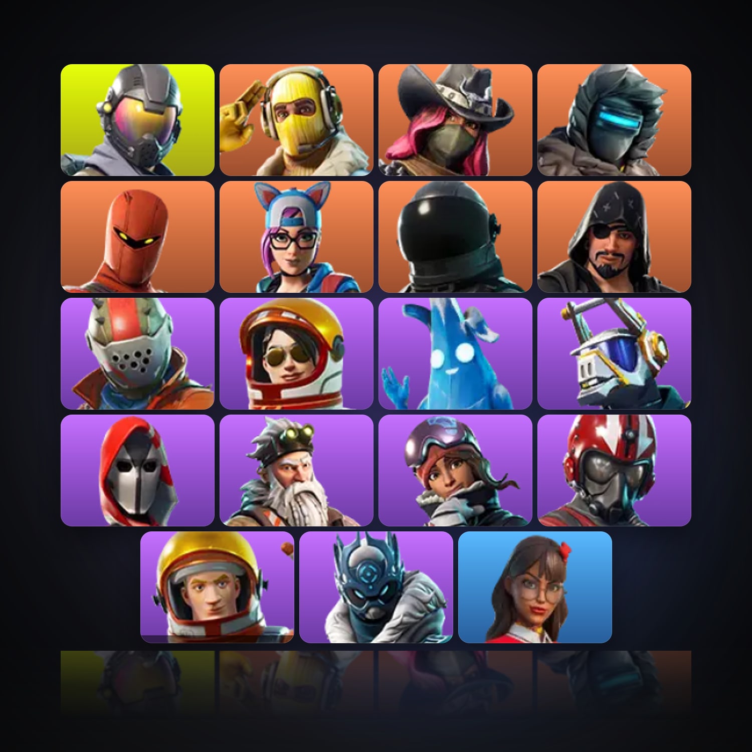 Fortnite | 19 Skins | 300 V-Bucks | Level 223 | 22 Wins — HabibiAccounts