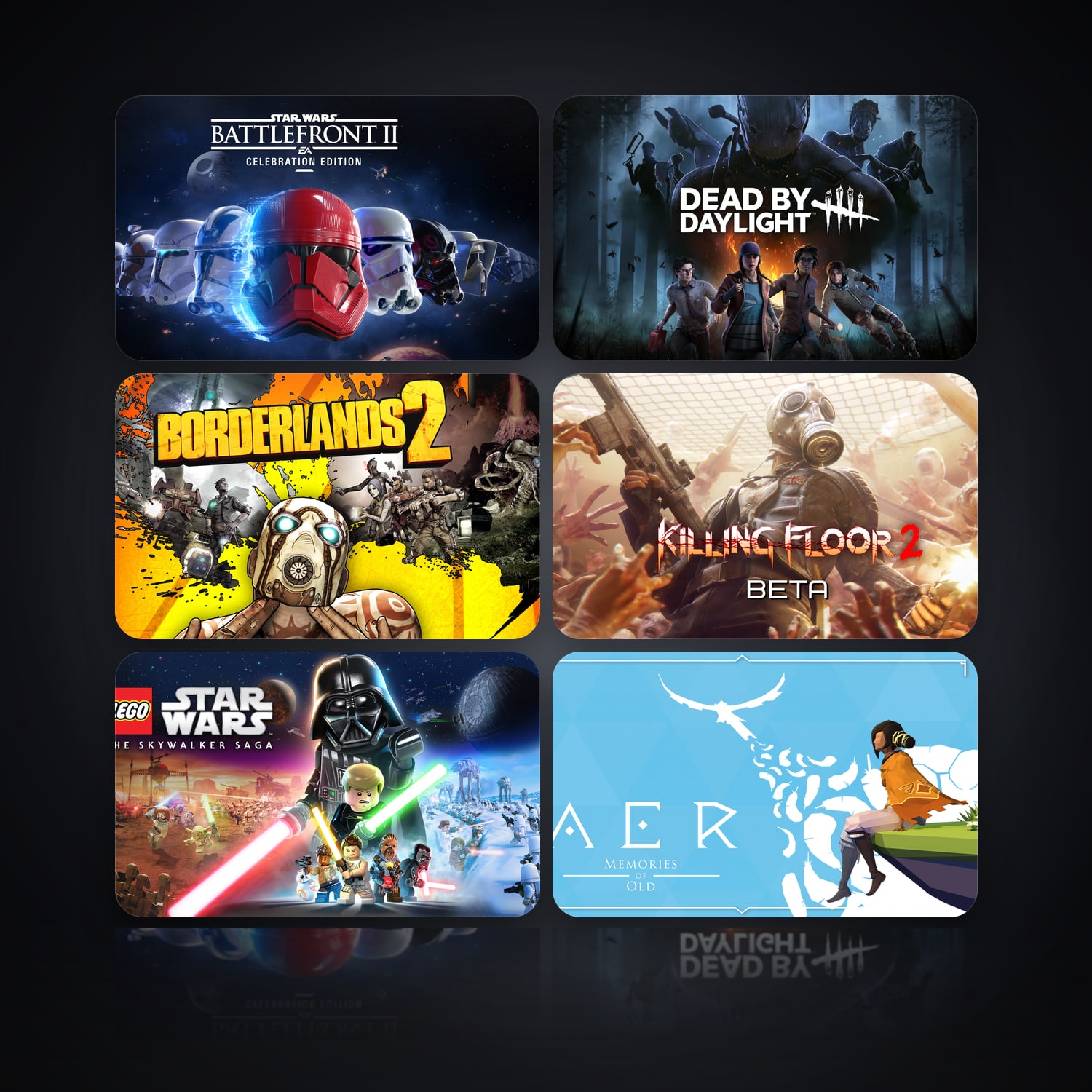 STAR WARS Battlefront II: Celebration Edition & Dead by Daylight | 90 Games — HabibiAccounts