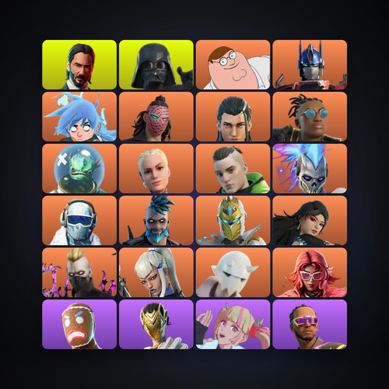 Fortnite | 181 Skins | 100 V-Bucks | Level 2927 | 245 Wins — HabibiAccounts
