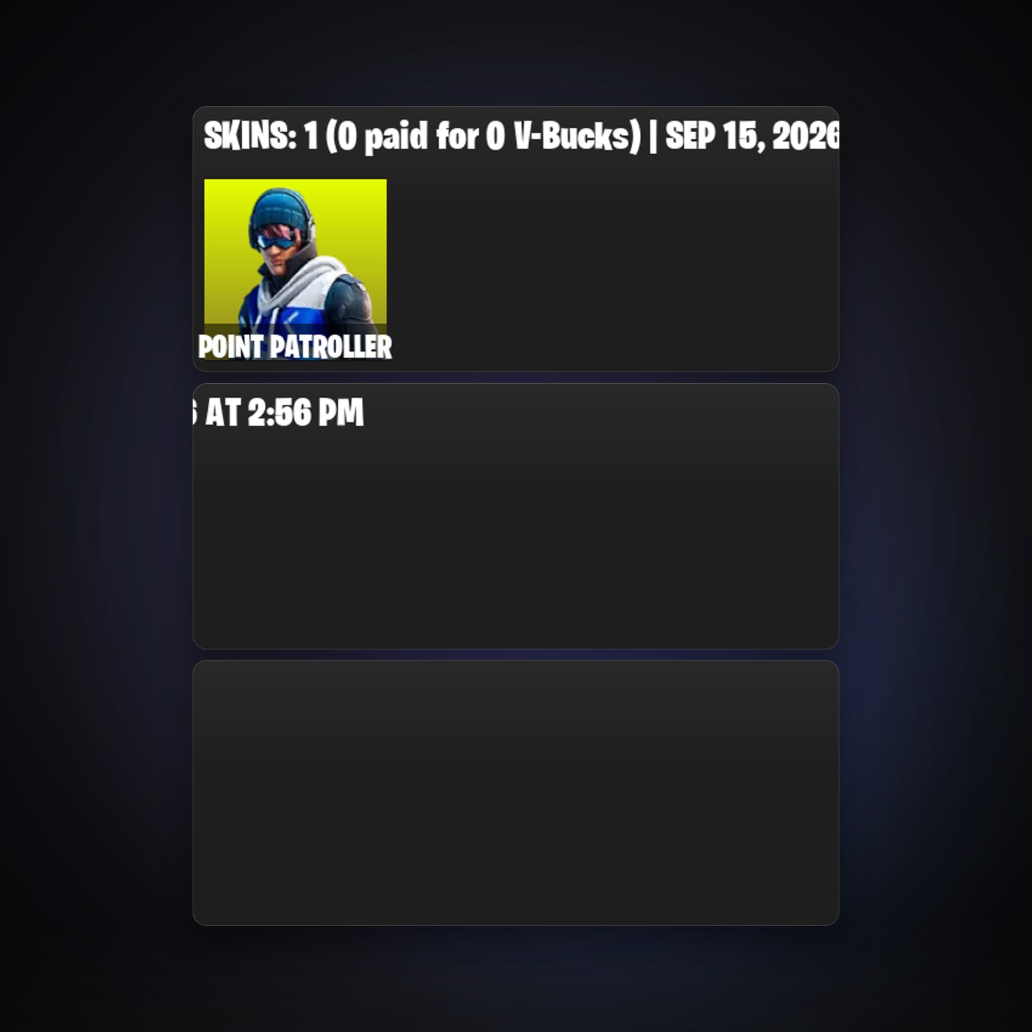 Fortnite | 1 Skins | 100 V-Bucks | Level 79 | 3 Wins — HabibiAccounts