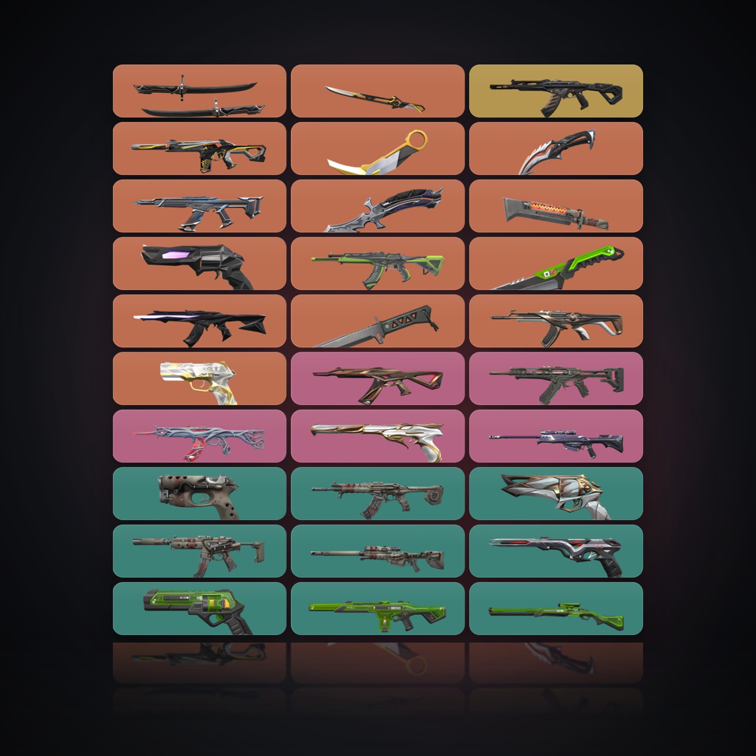 20 Rank | LA Server | 60 Skins | 8 Knives | Level 144 — HabibiAccounts