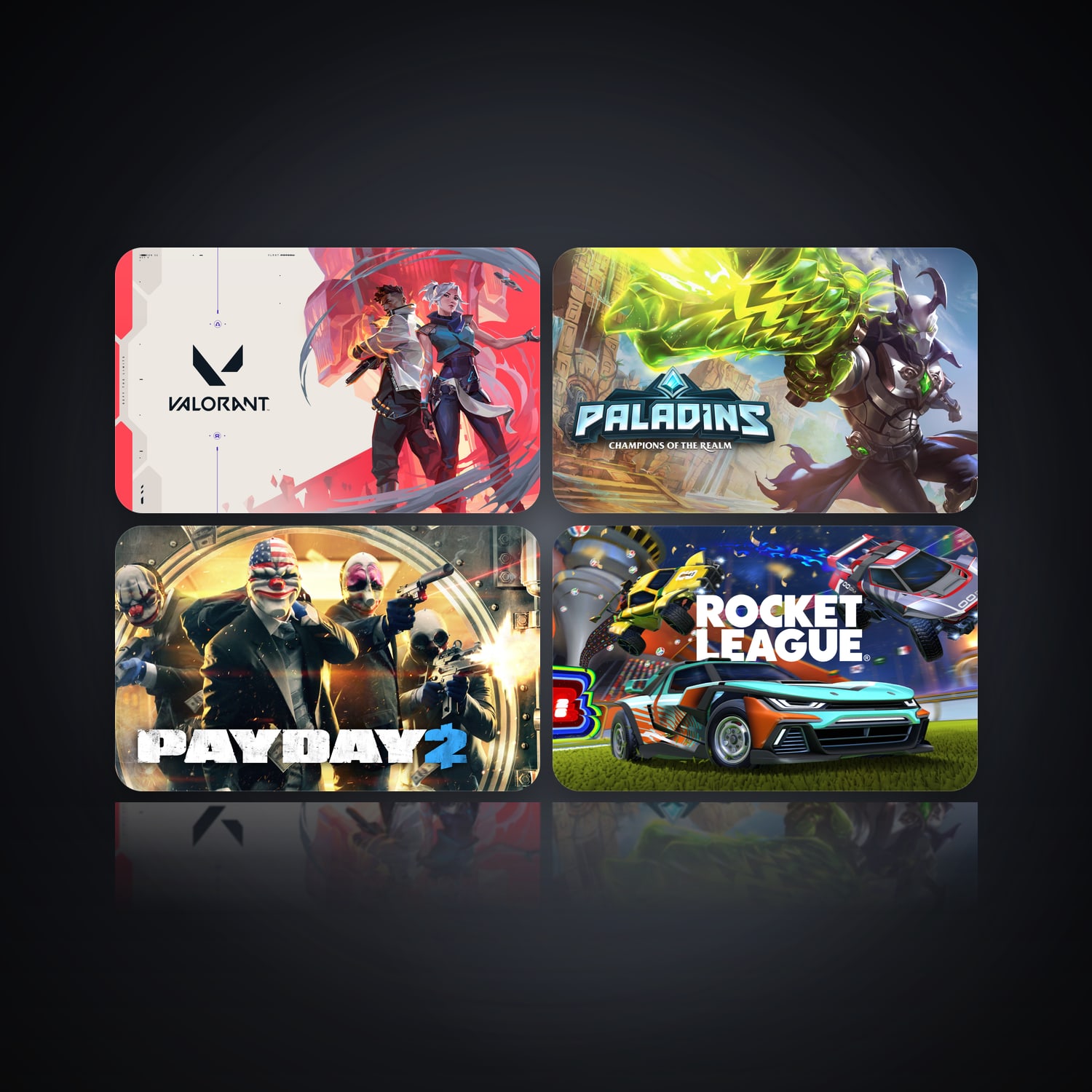 VALORANT & Paladins | 4 Games — HabibiAccounts