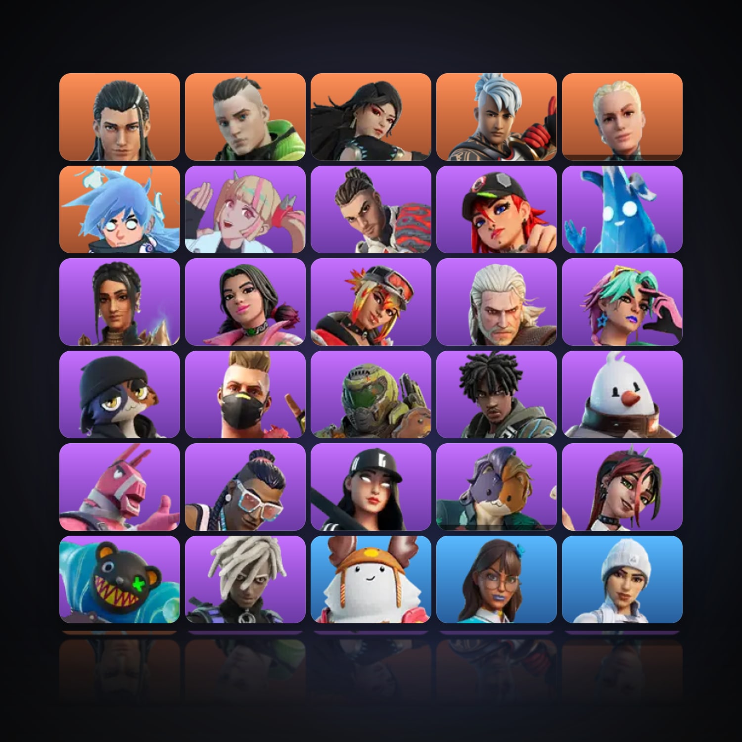Fortnite | 34 Skins | 150 V-Bucks | Level 753 | 54 Wins — HabibiAccounts