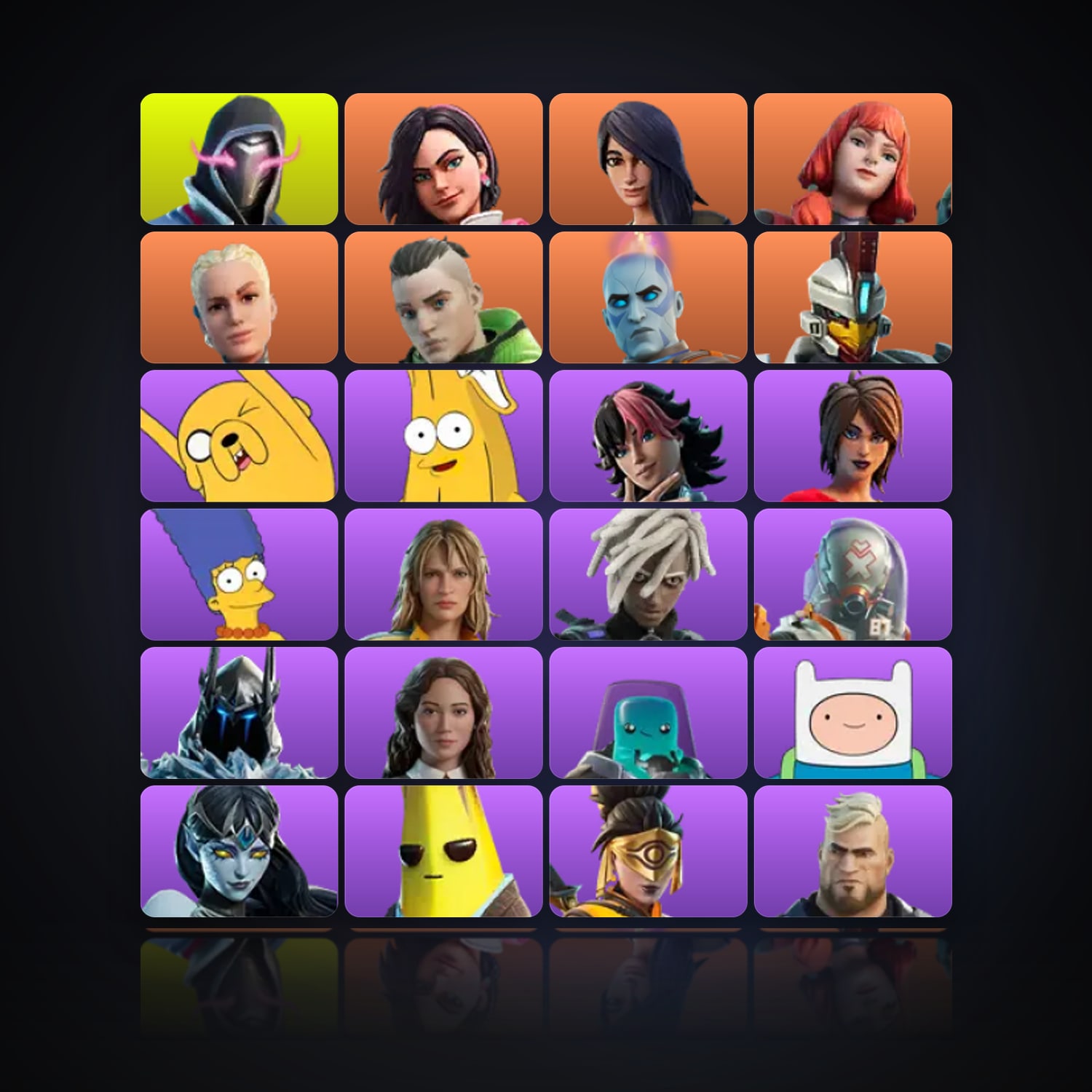 Fortnite | 105 Skins | 1.1K V-Bucks | Level 958 | 69 Wins — HabibiAccounts