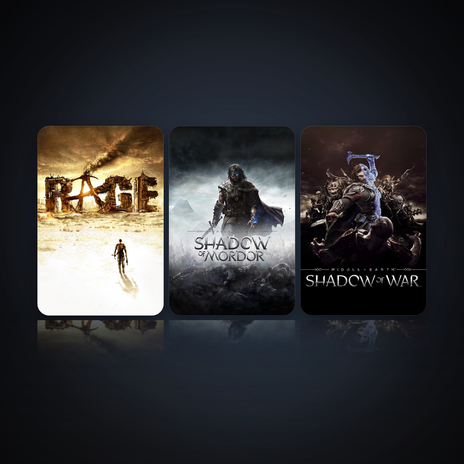RAGE & Middle-earth: Shadow of Mordor | Clean — HabibiAccounts