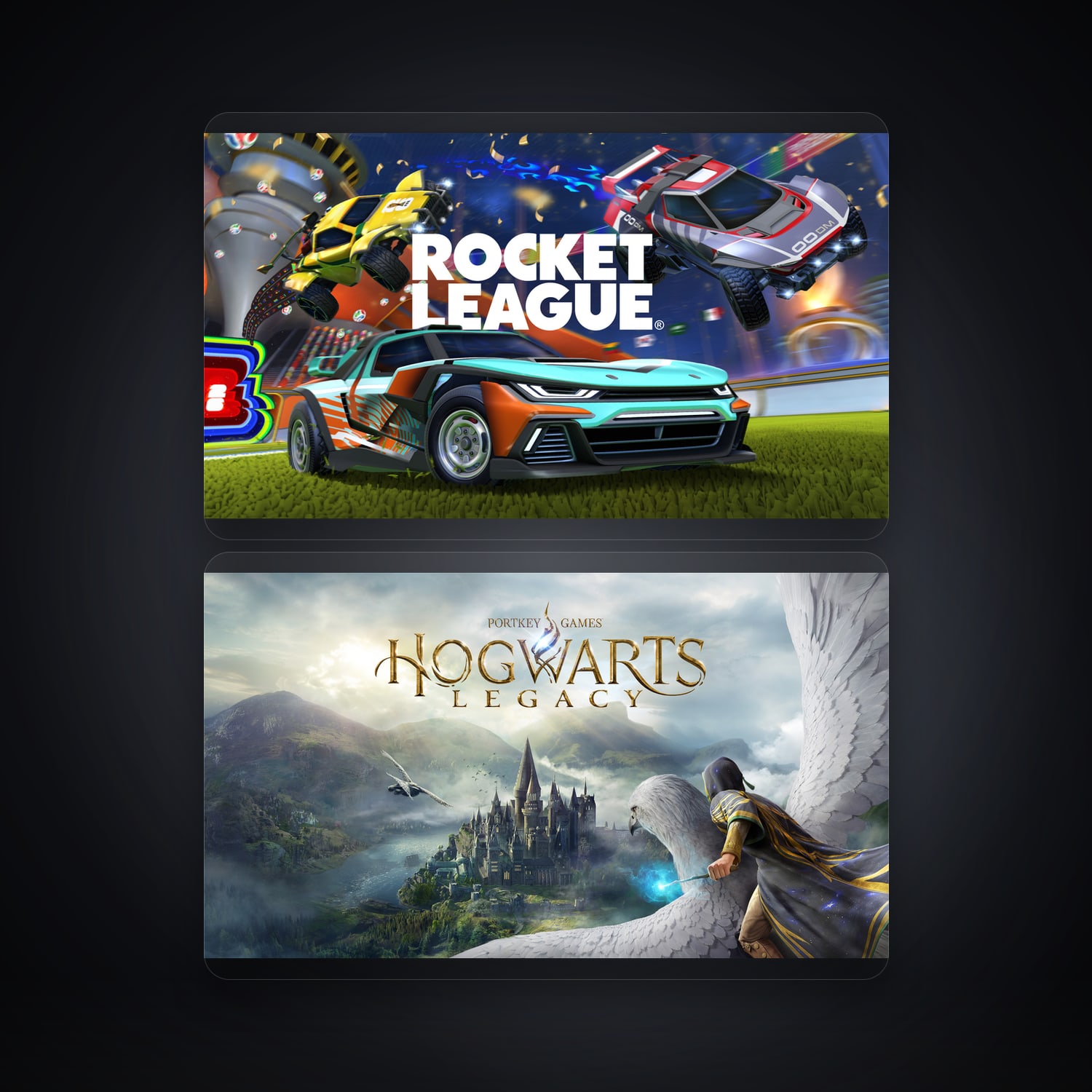 Rocket League & Hogwarts Legacy | 2 Games — HabibiAccounts