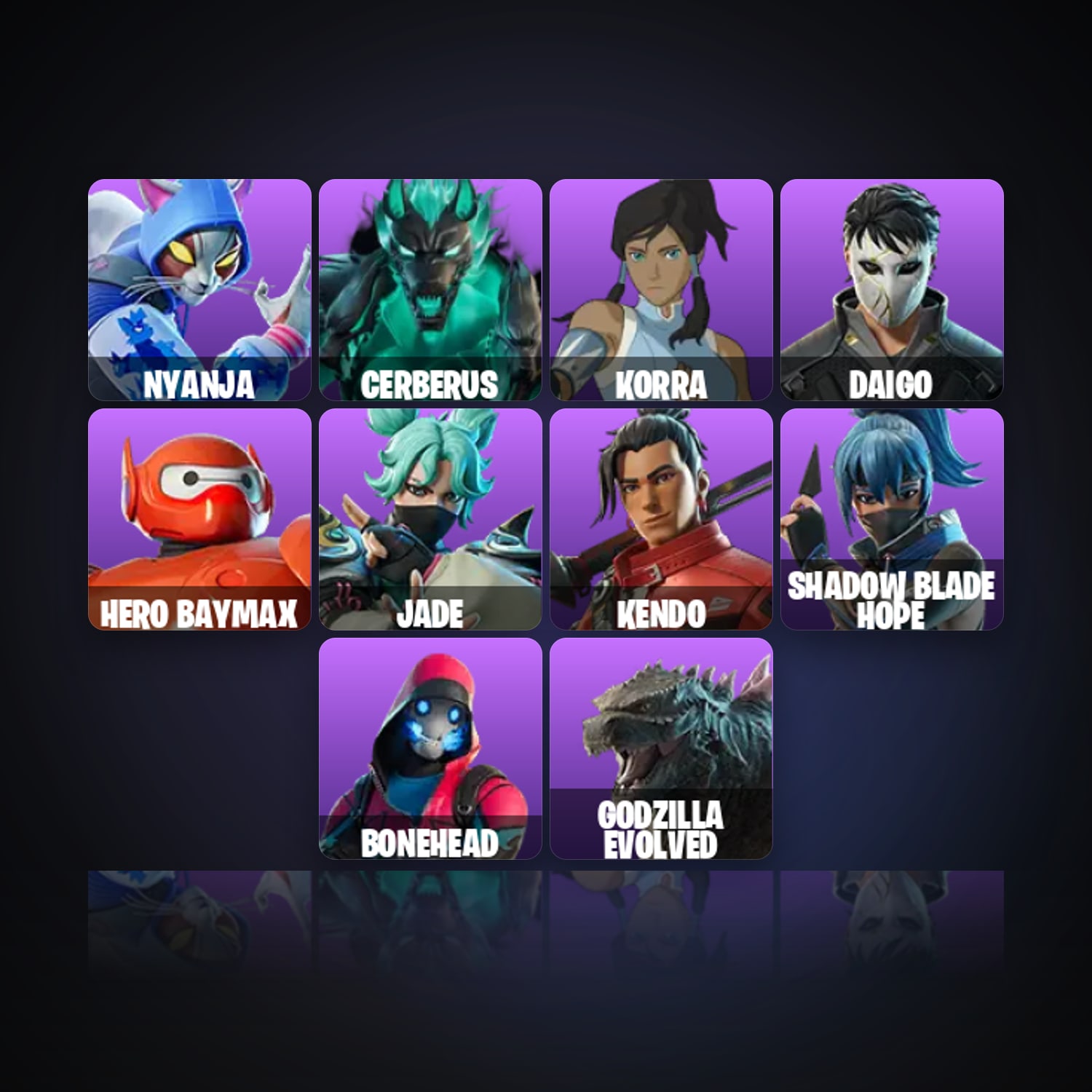 Fortnite | 12 Skins | 350 V-Bucks | Level 154 | 6 Wins — HabibiAccounts