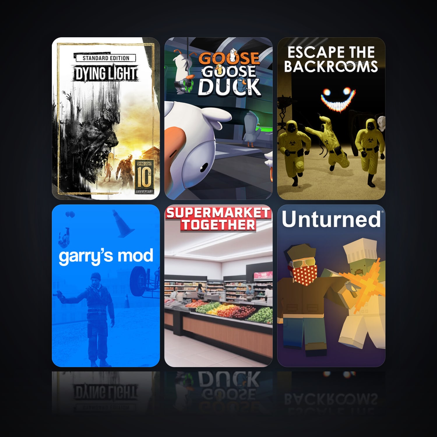 Dying Light & Goose Goose Duck | 15 Games | Clean — HabibiAccounts